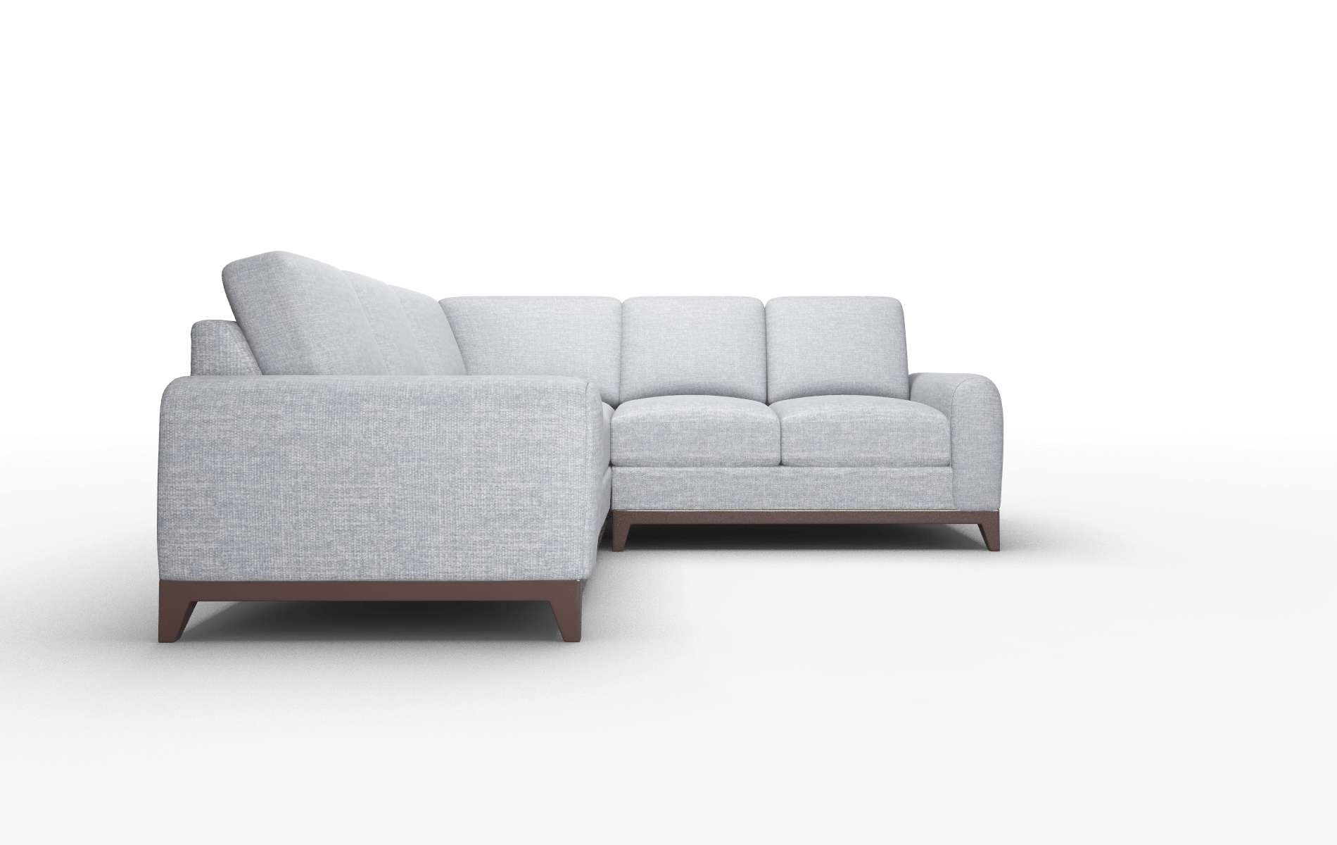 Mykonos Lana Ash Sectional espresso legs 2