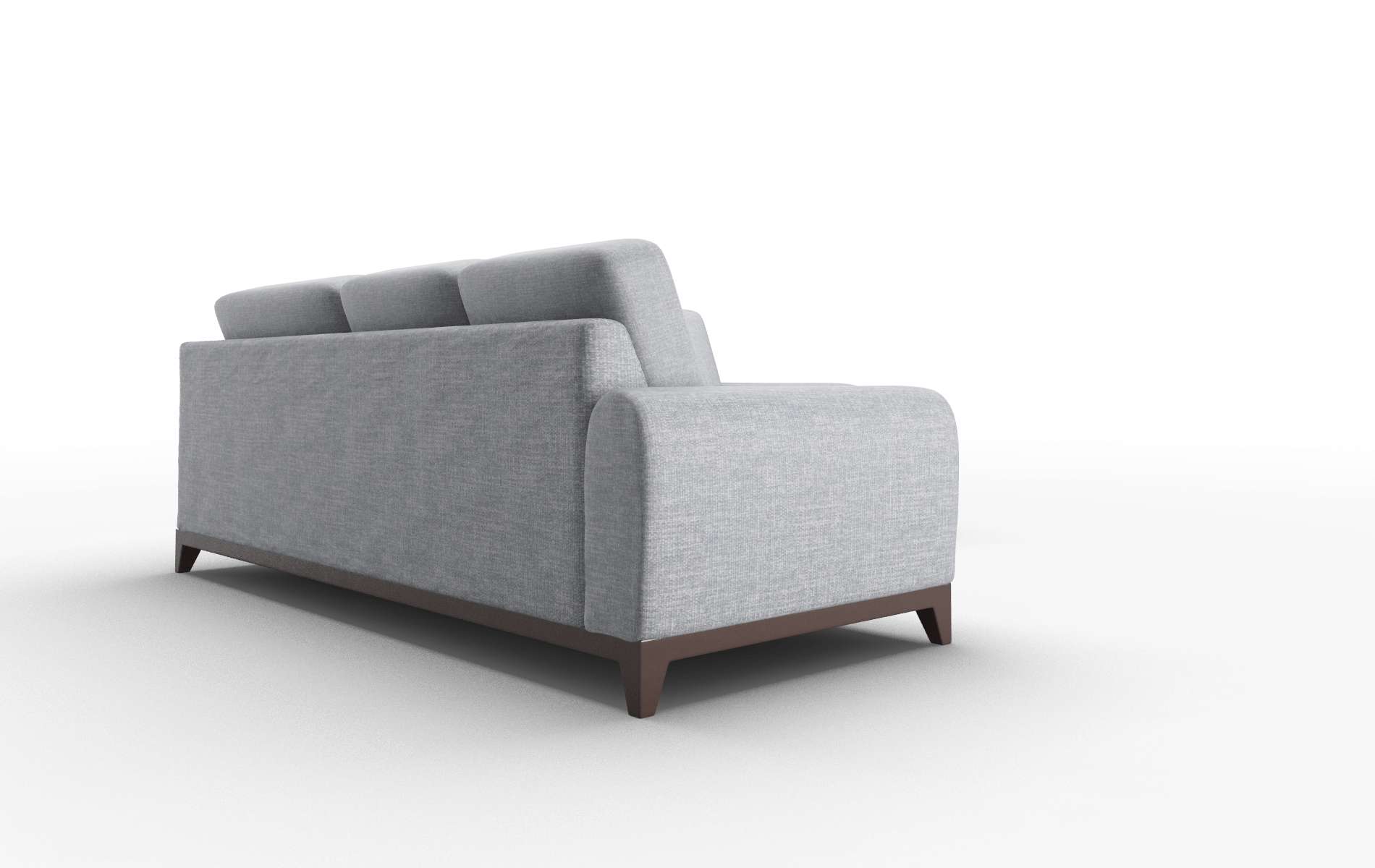 Mykonos Lana Ash Sectional espresso legs 3