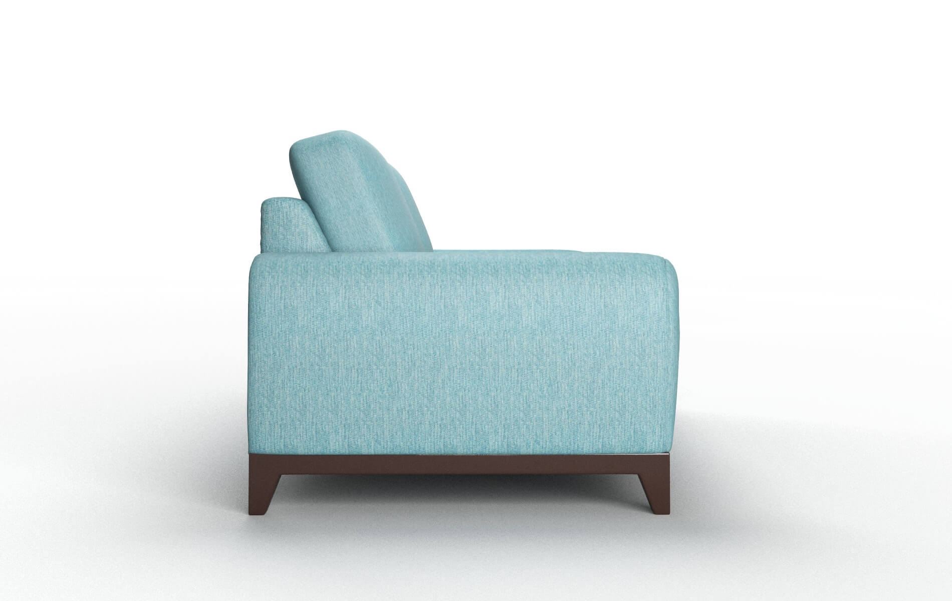 Mykonos Lana Peacock Sofa espresso legs 3