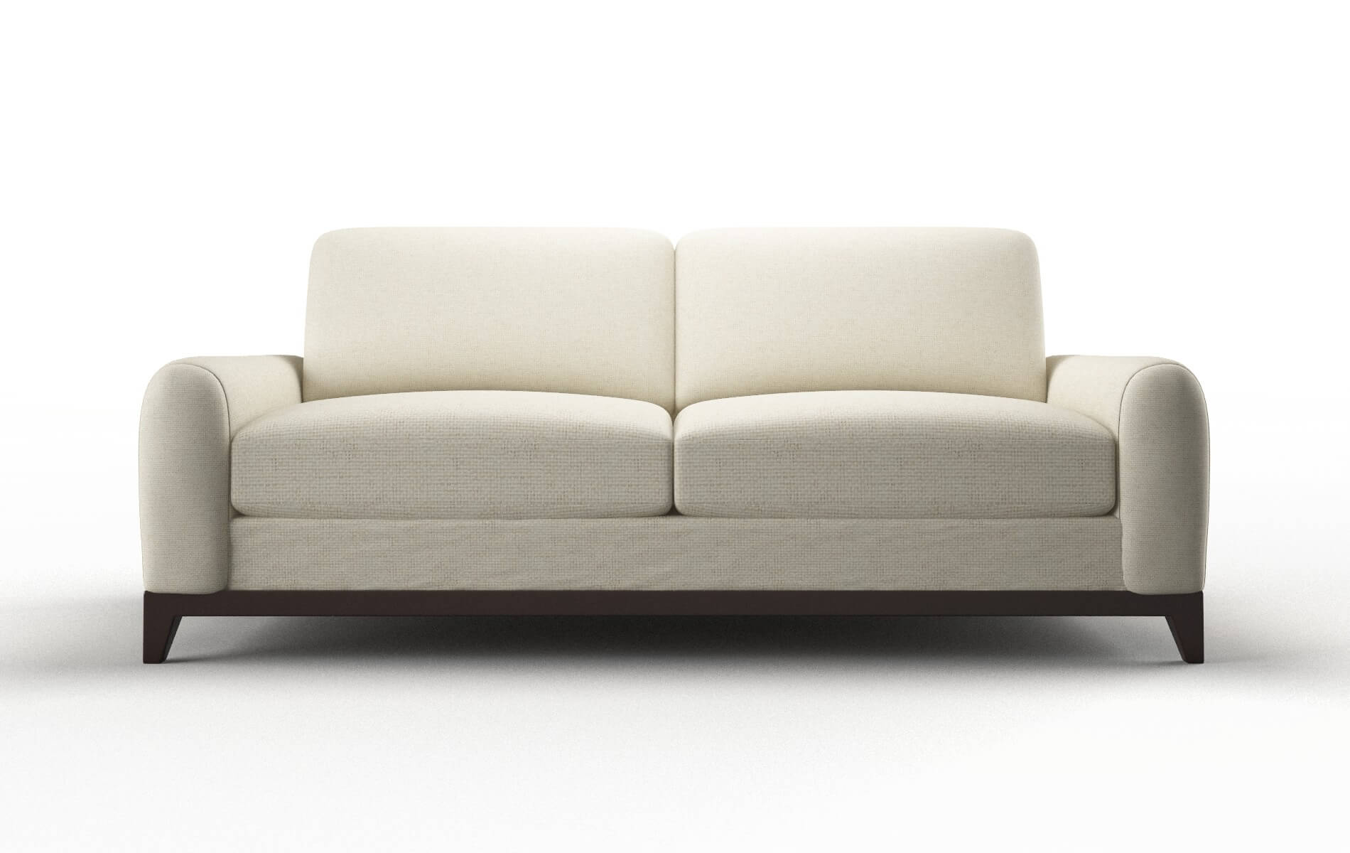 Mykonos Lana Sand Sofa espresso legs 1