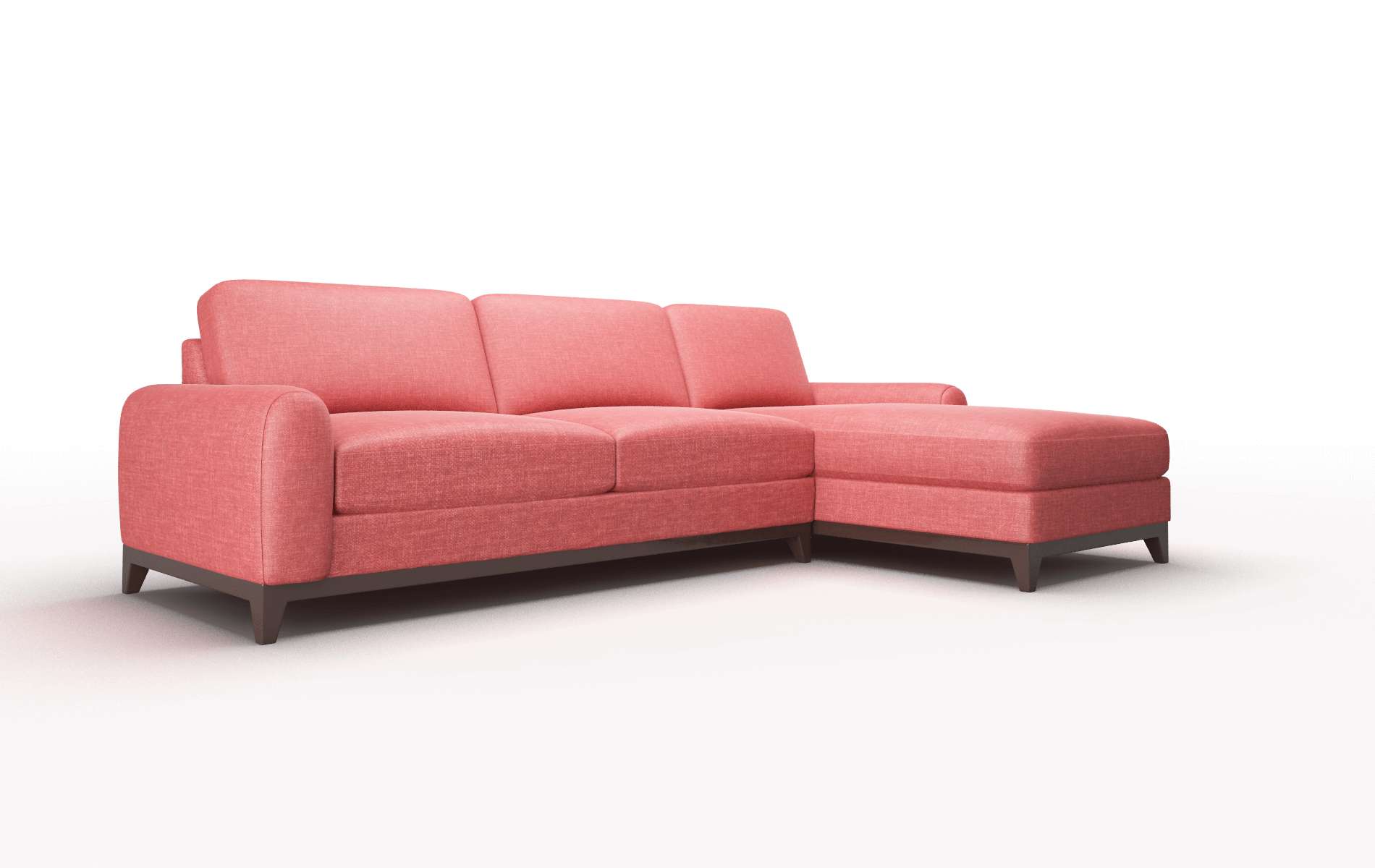 Mykonos Leslie Poppy Panel espresso legs 2