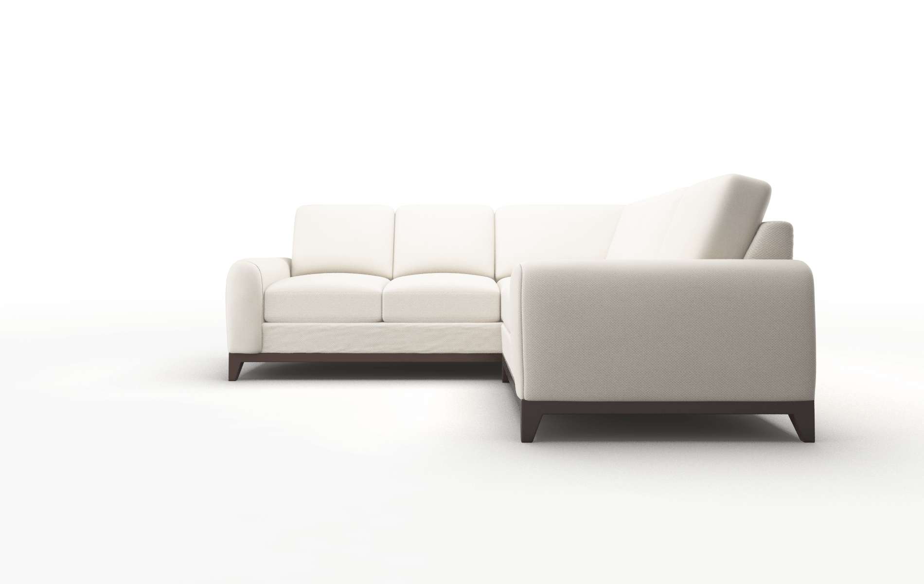Mykonos Malibu Linen Sectional espresso legs 5