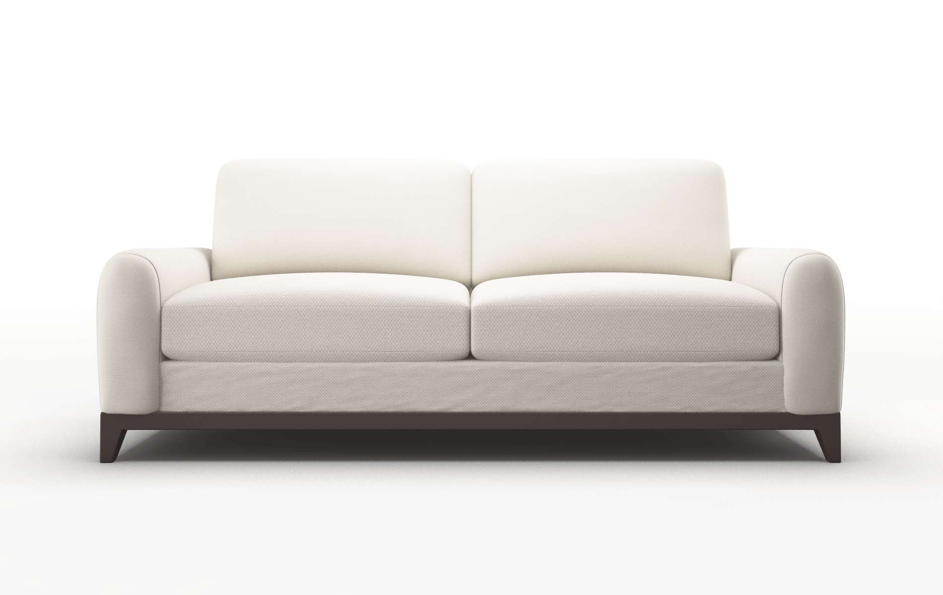 Mykonos Malibu Linen Sofa espresso legs 1