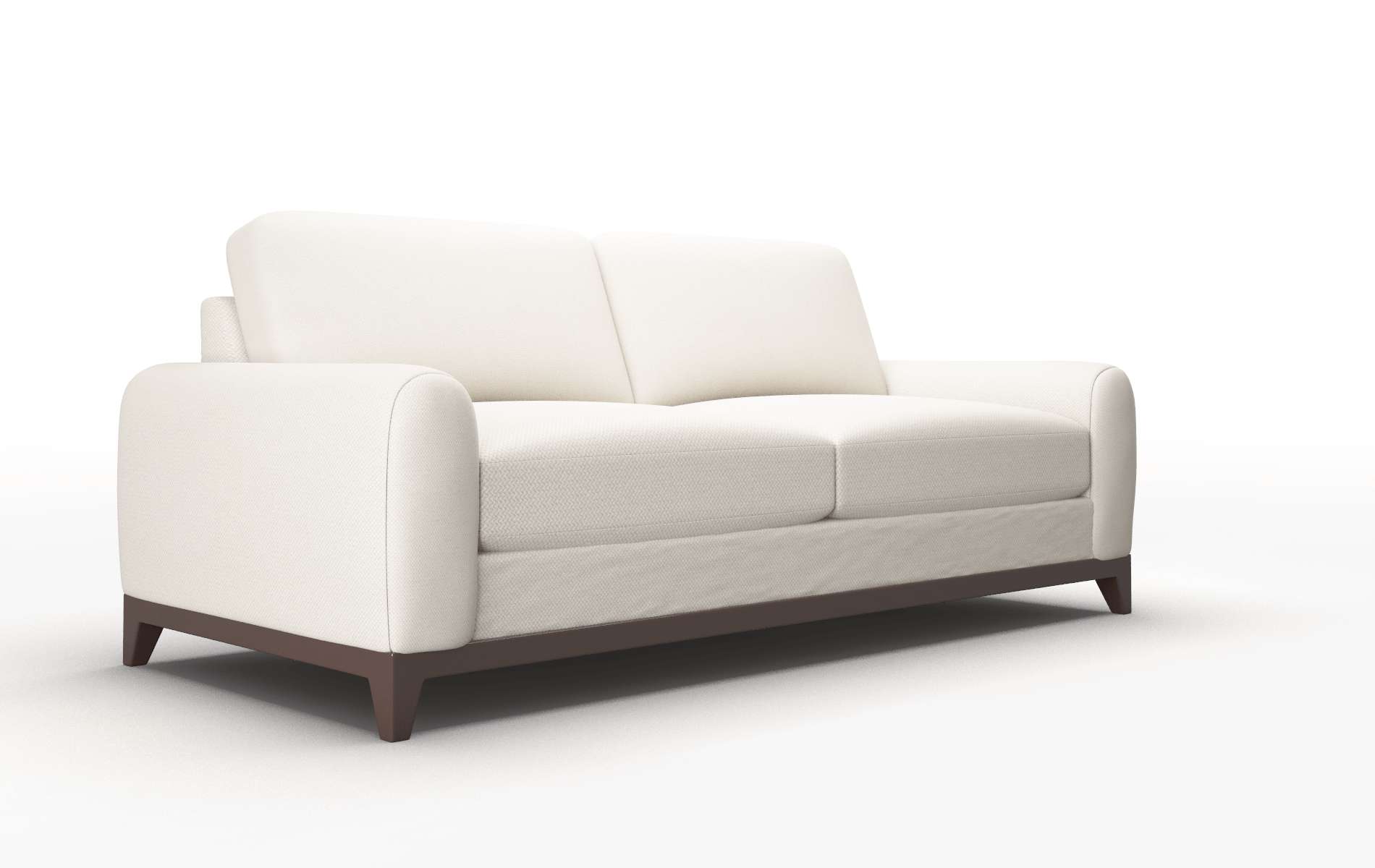 Mykonos Malibu Linen Sofa espresso legs 2