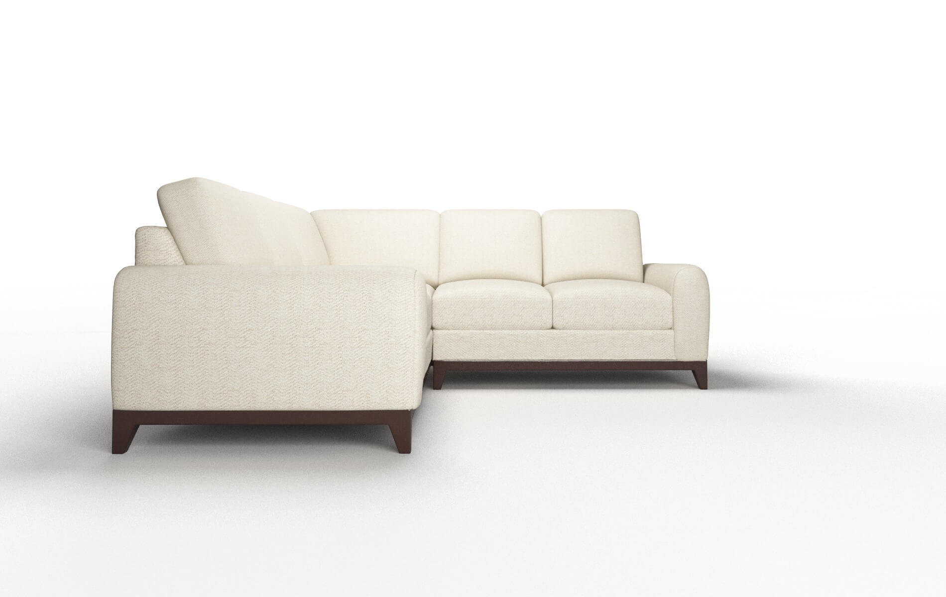 Mykonos Malibu Sand Sectional espresso legs 2