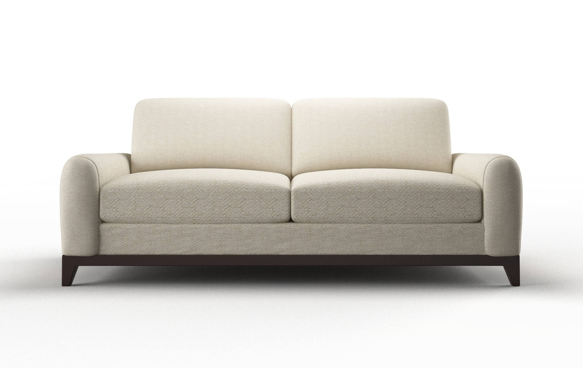 Mykonos Malibu Sand Sofa espresso legs 1