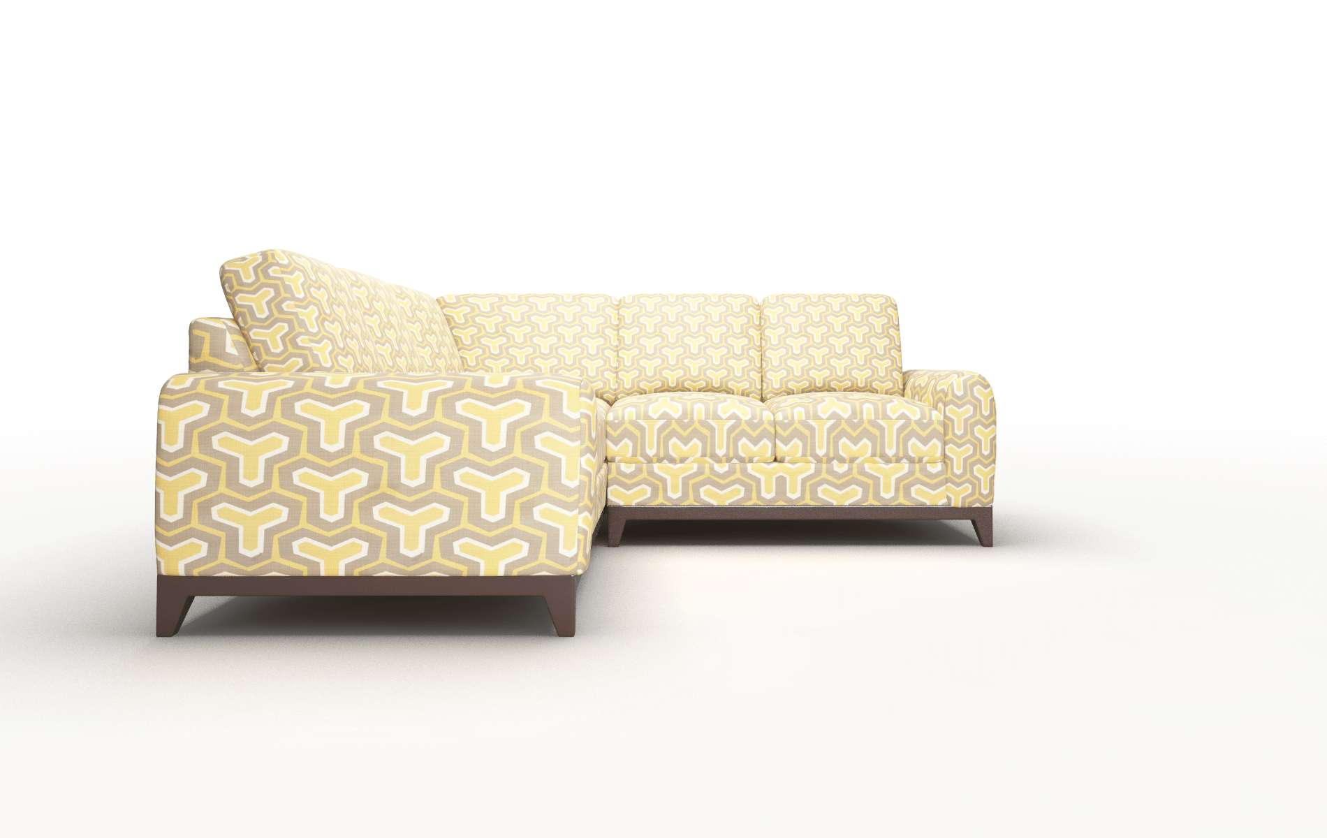 Mykonos Merci Dijon Sectional espresso legs 2