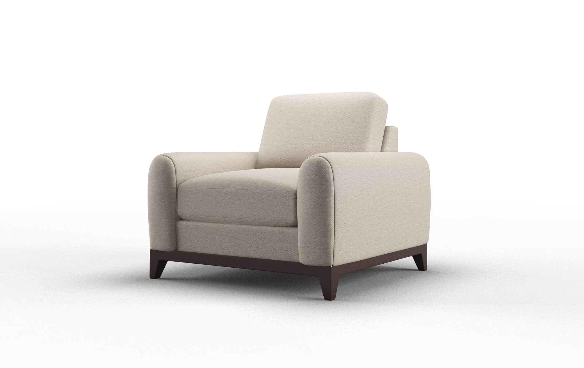 Mykonos Naples Almond Chair espresso legs 4