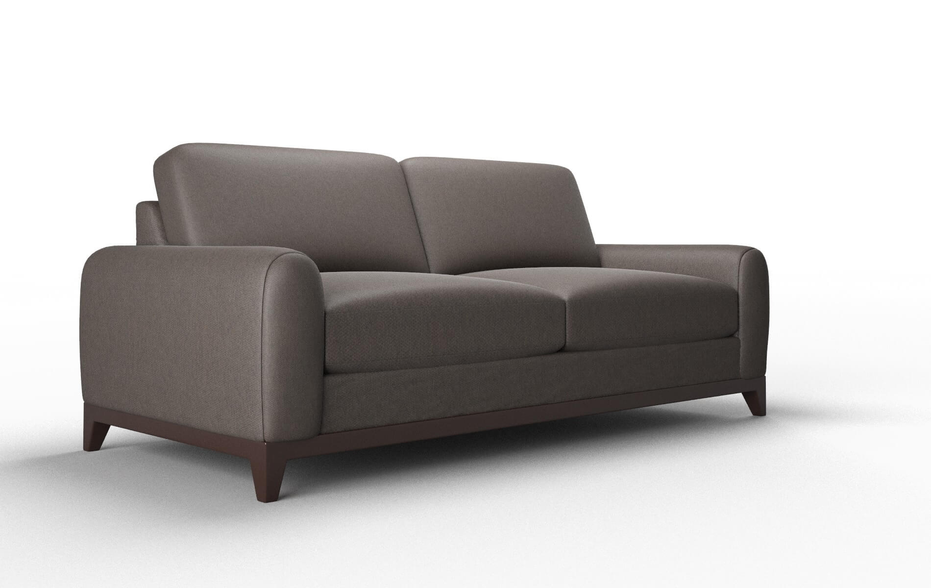 Mykonos Naples Graphite Sofa espresso legs 2
