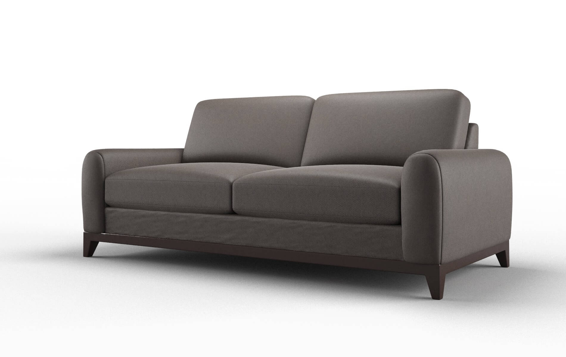 Mykonos Naples Graphite Sofa espresso legs 4