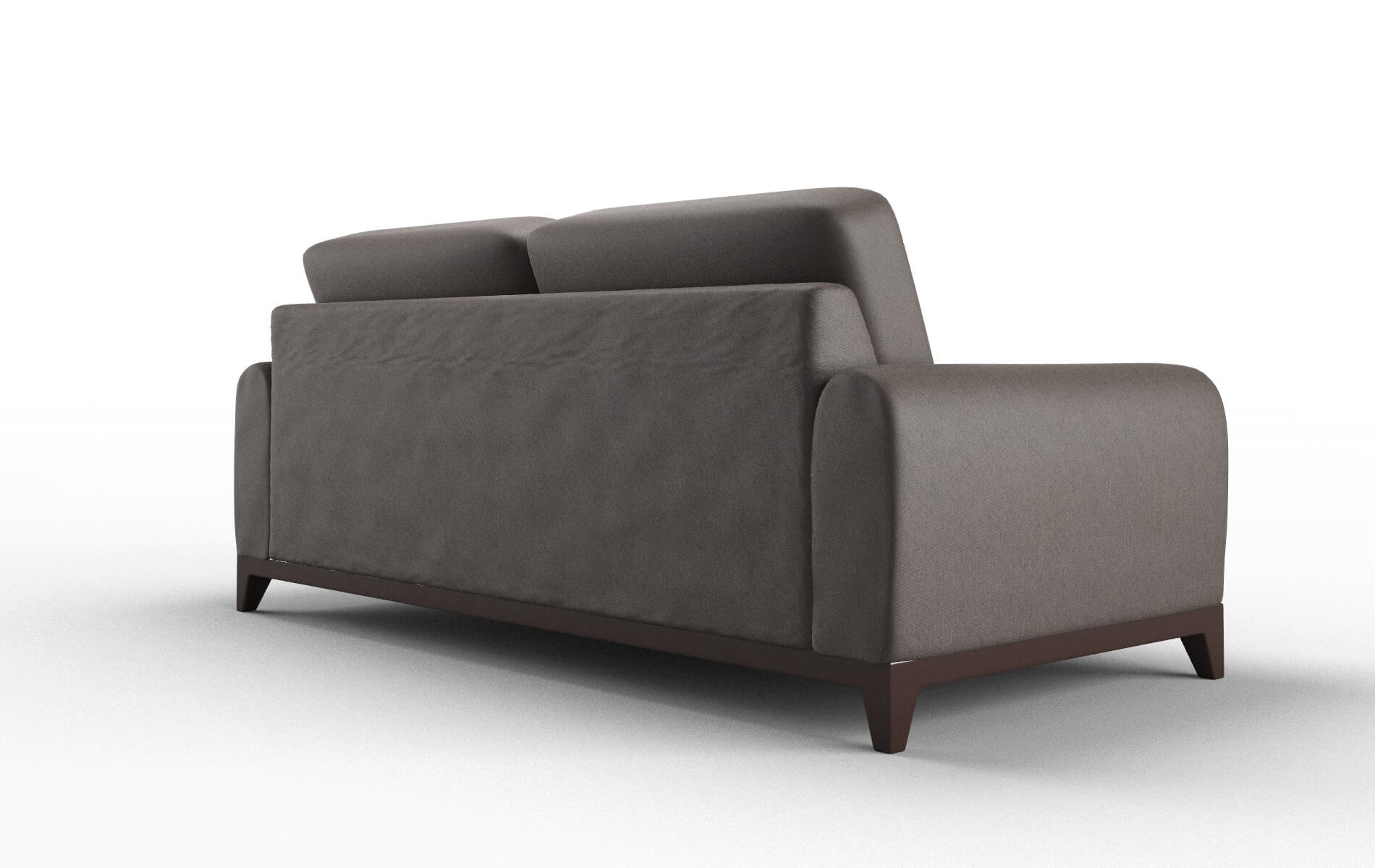 Mykonos Naples Graphite Sofa espresso legs 5