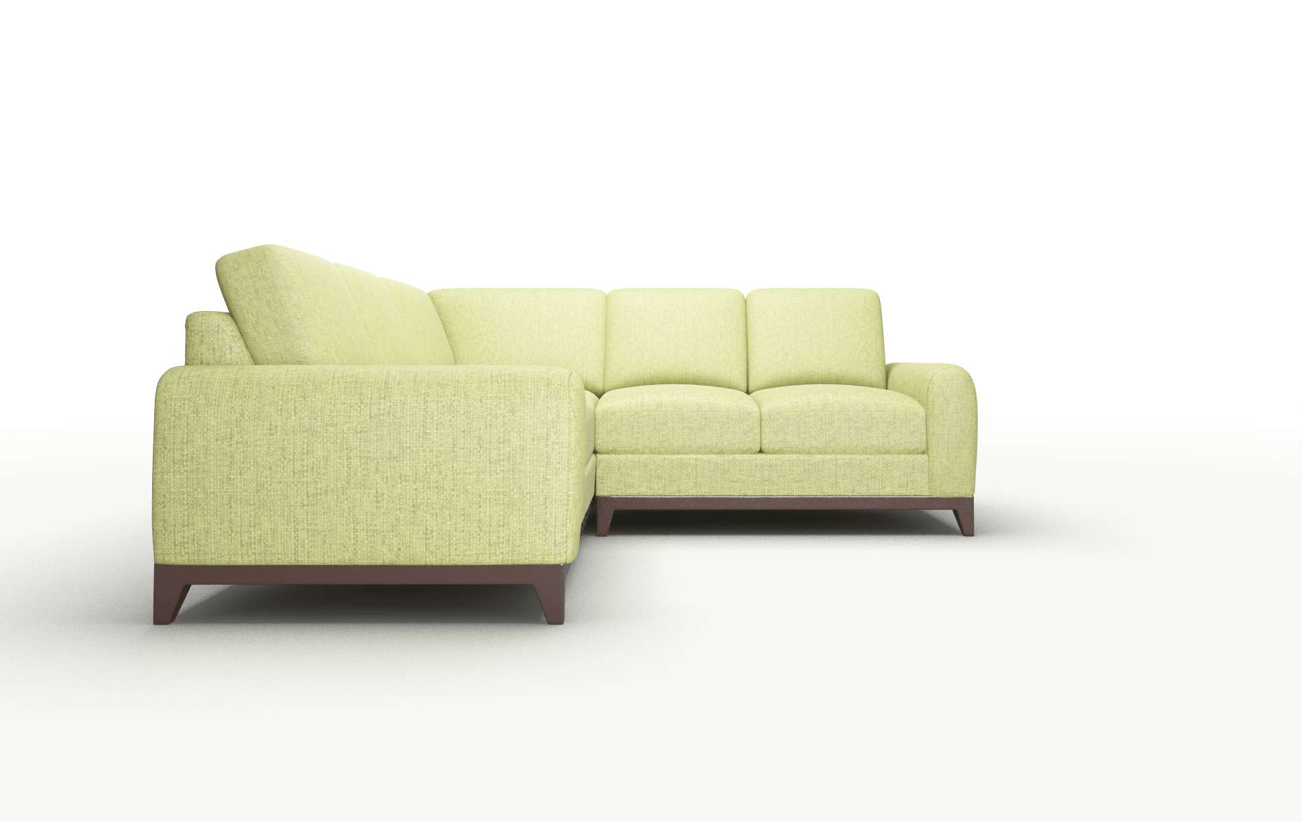 Mykonos Notion Appletini Sectional espresso legs 2