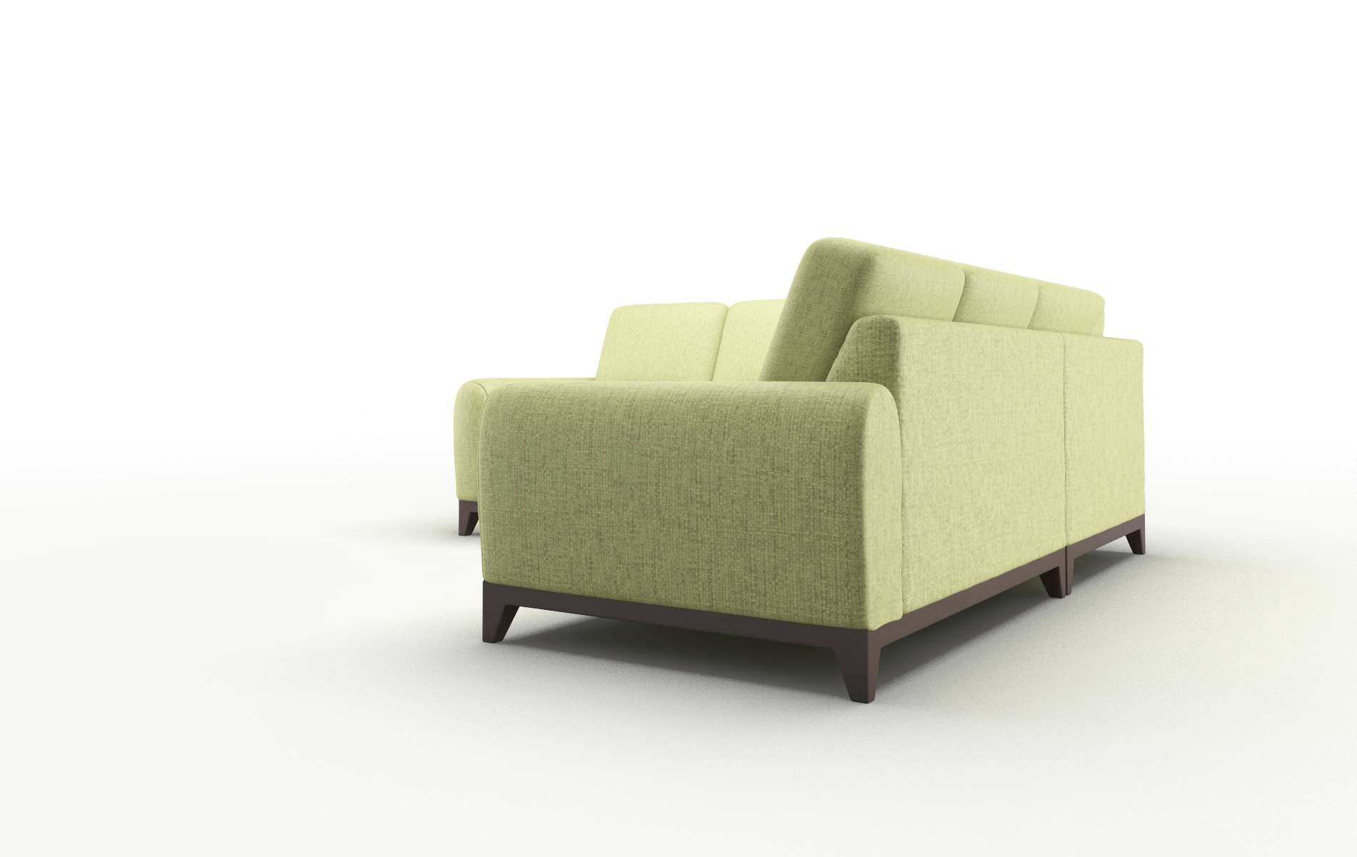 Mykonos Notion Appletini Sectional espresso legs 4