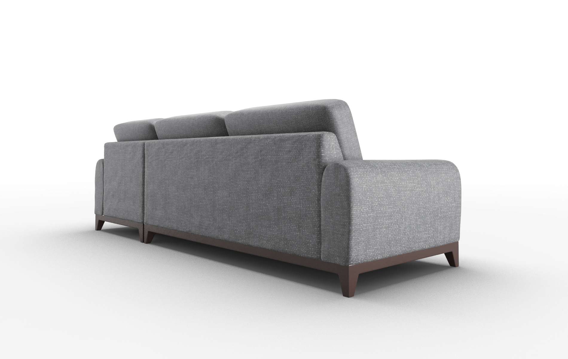 Mykonos Notion Graphite Panel espresso legs 5