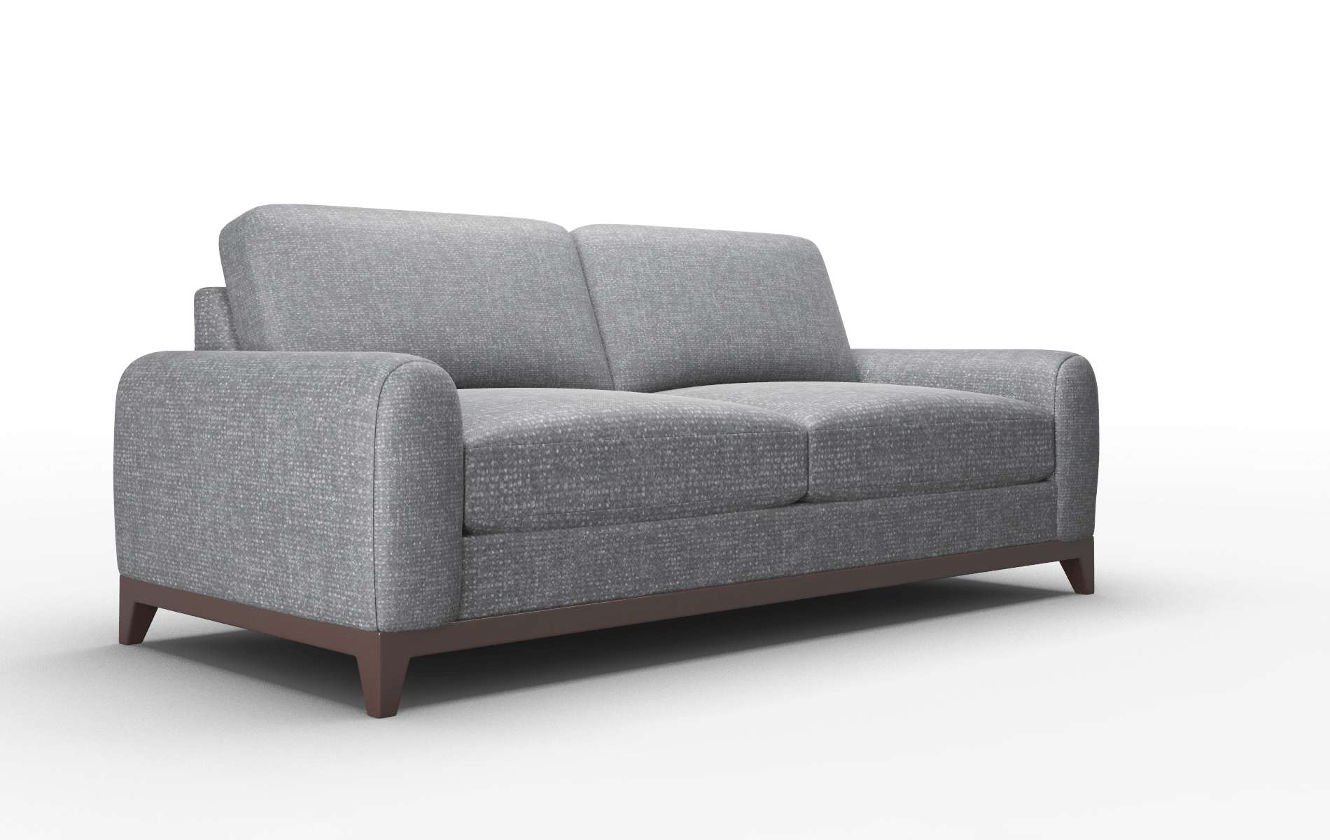 Mykonos Notion Graphite Sofa espresso legs 2