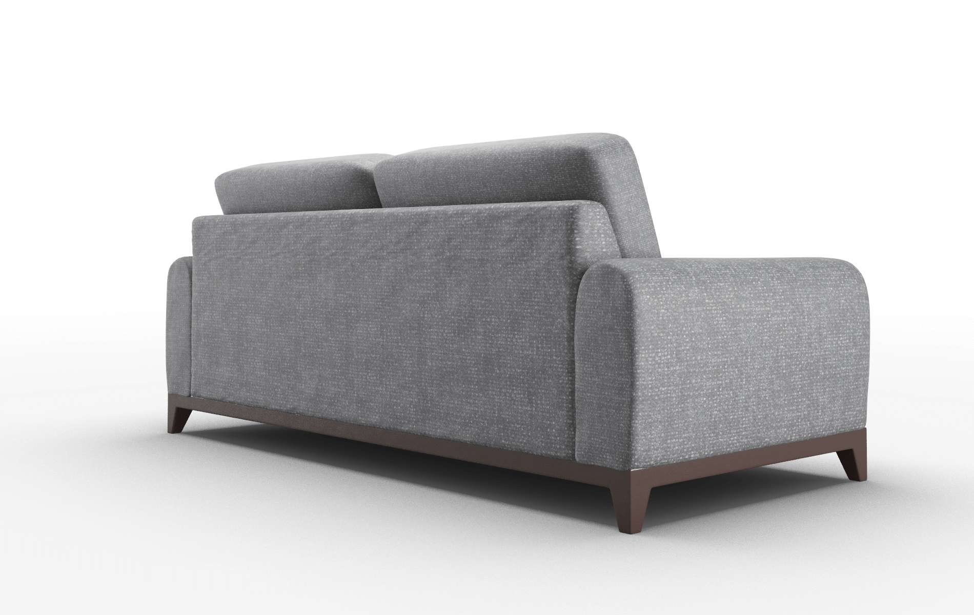 Mykonos Notion Graphite Sofa espresso legs 5