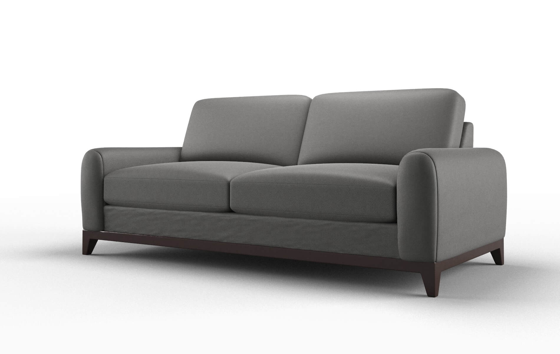Mykonos Oakley Charcoal Sofa espresso legs 4