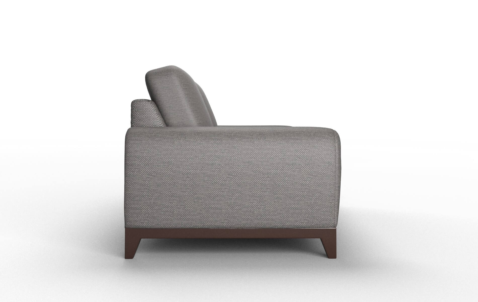 Mykonos Oscar Charcoal Sofa espresso legs 3