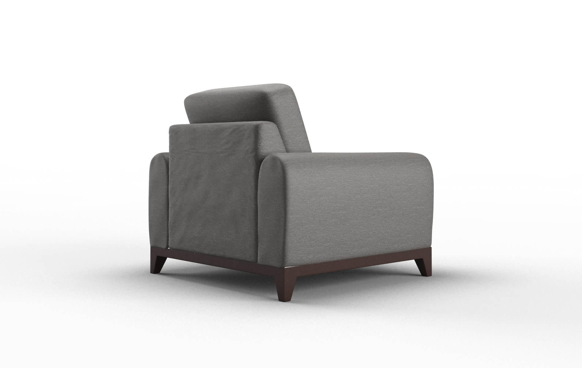 Mykonos Oscar Grey Chair espresso legs 5