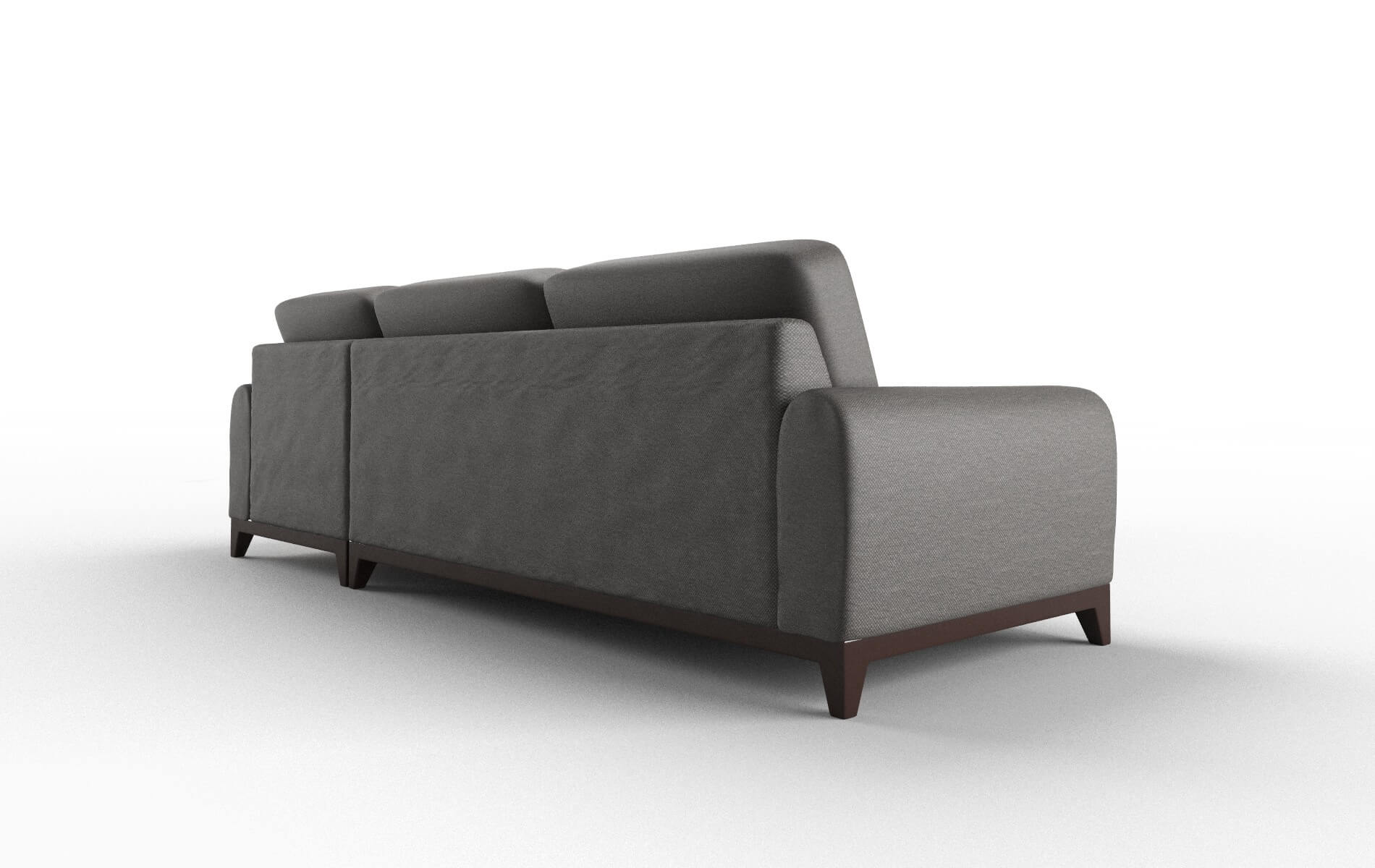 Mykonos Oscar Grey Panel espresso legs 5