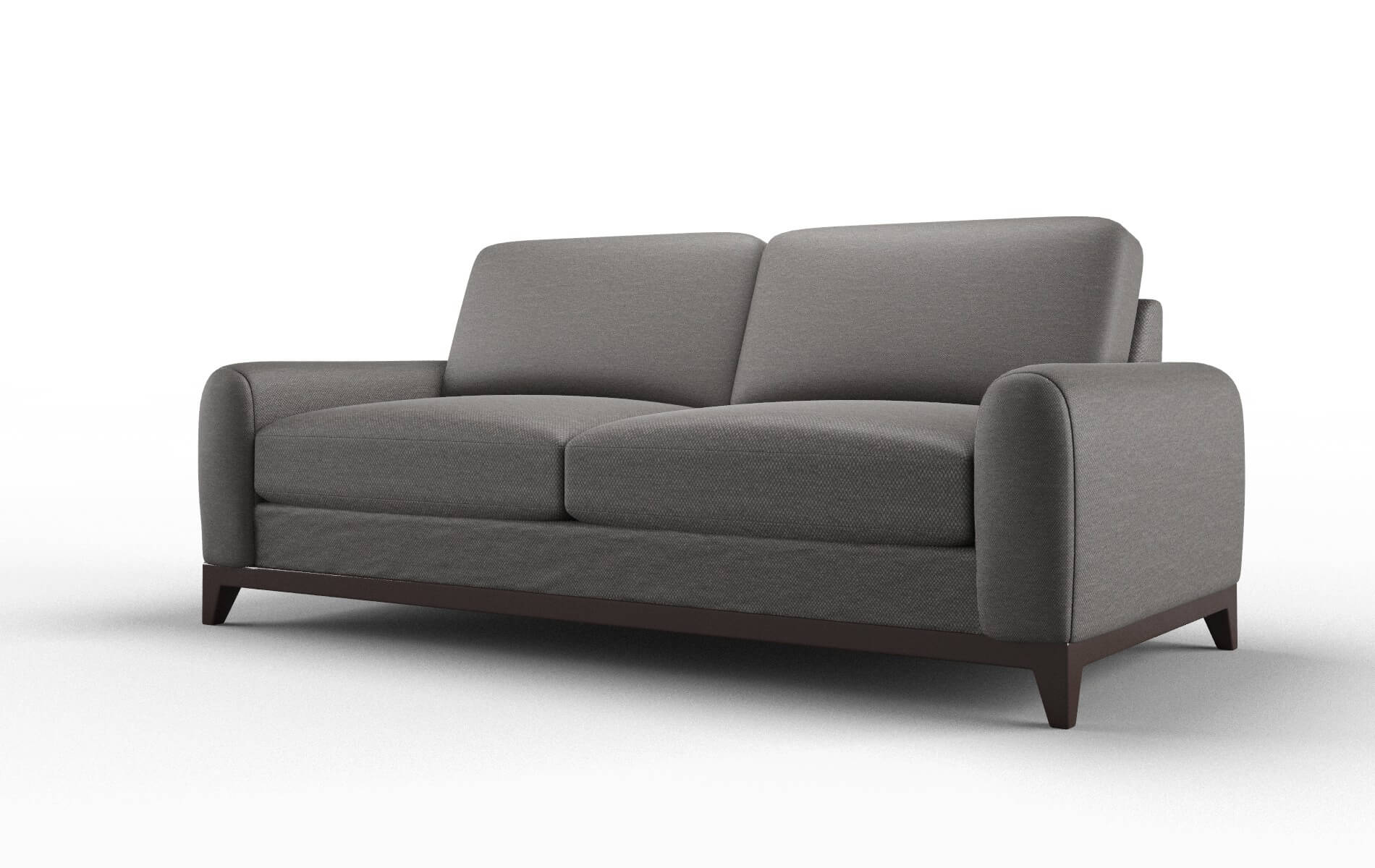 Mykonos Oscar Grey Sofa espresso legs 4