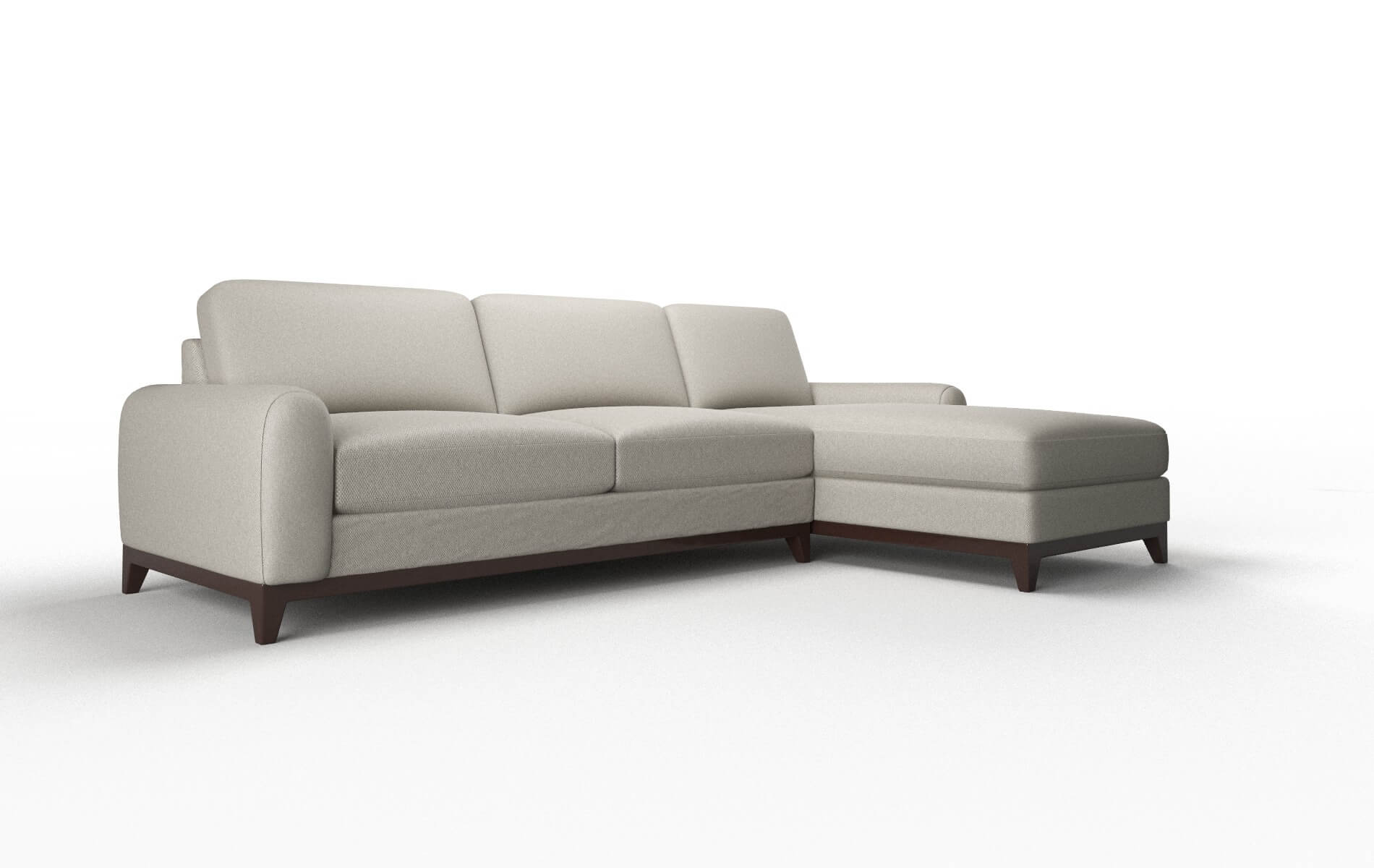 Mykonos Oscar Silver Panel espresso legs 2