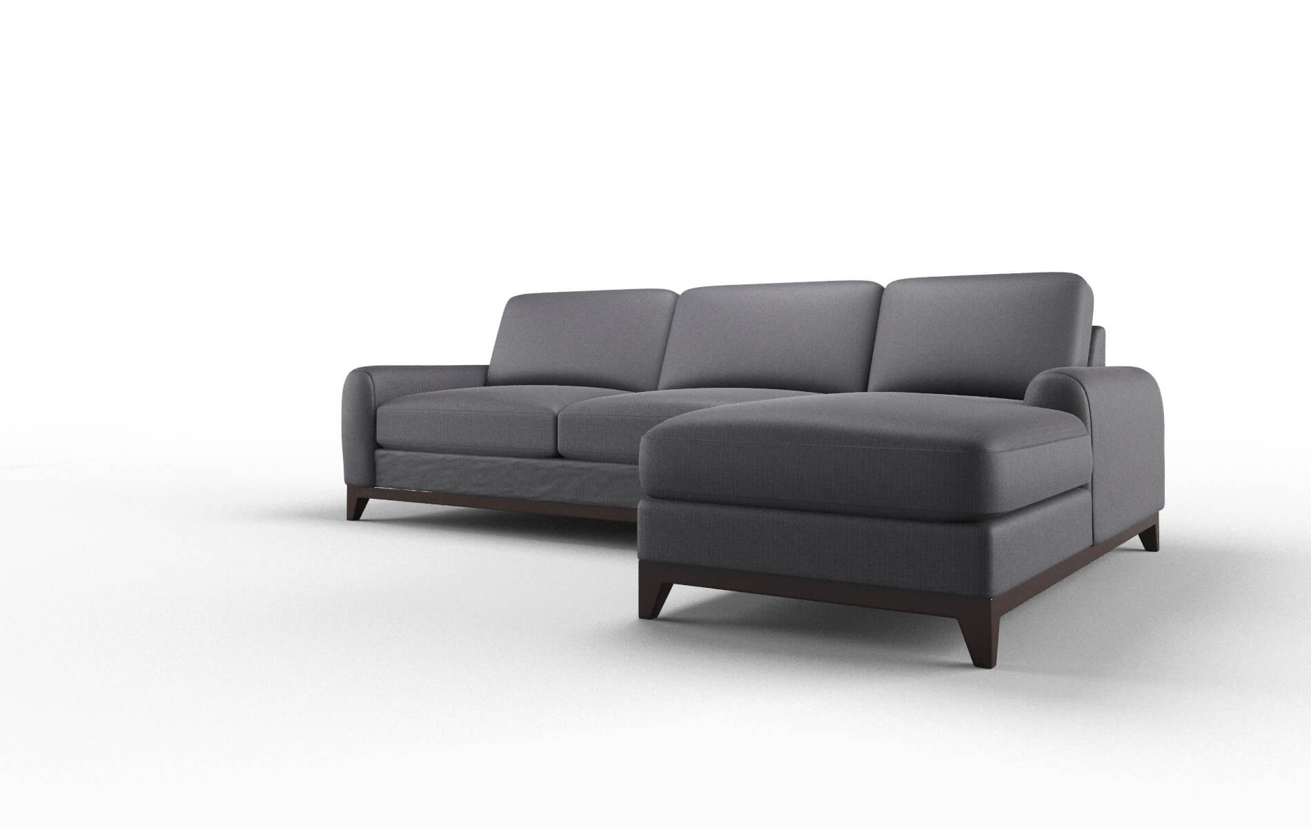 Mykonos Parker Charcoal Panel espresso legs 4