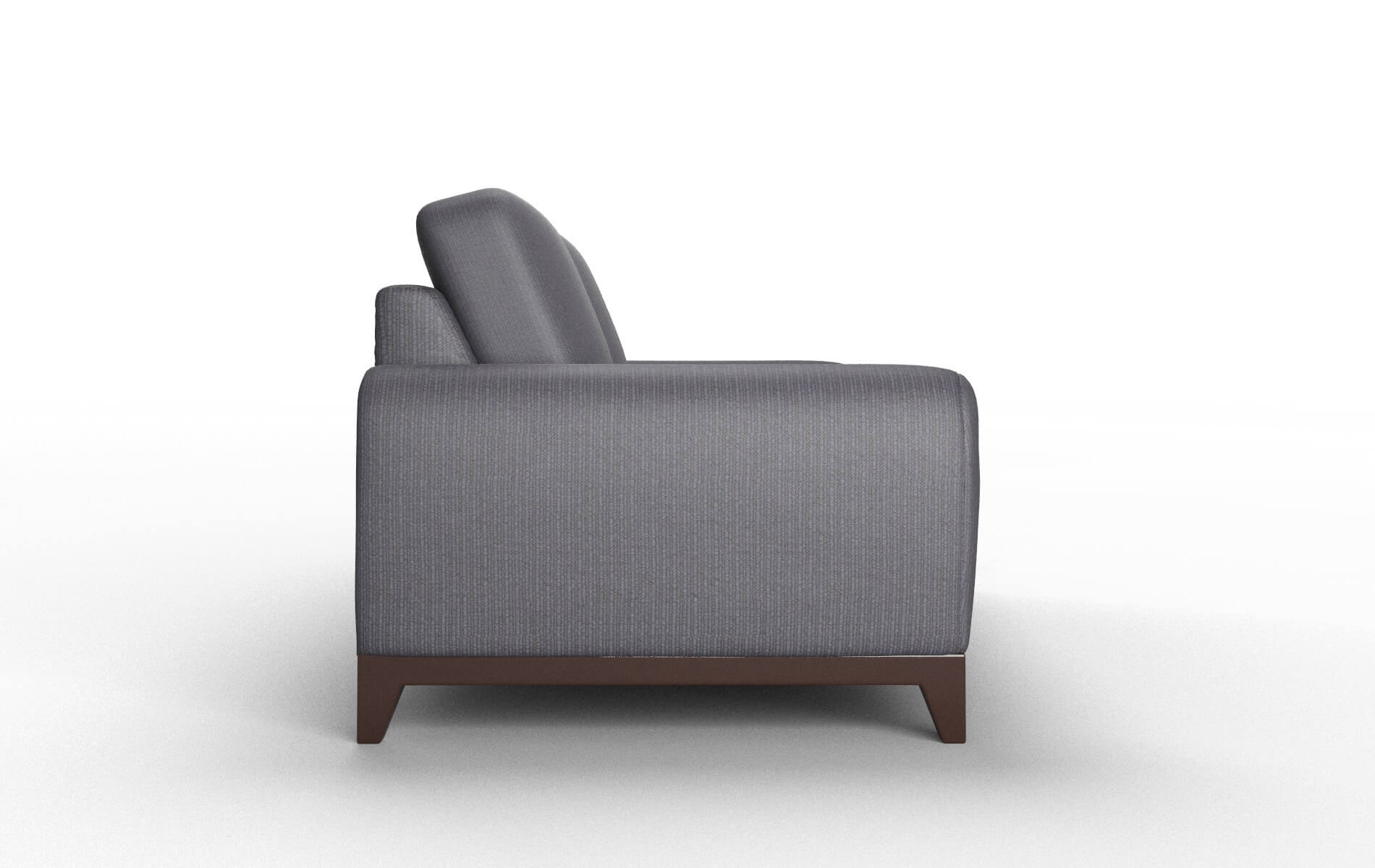 Mykonos Parker Charcoal Sofa espresso legs 3