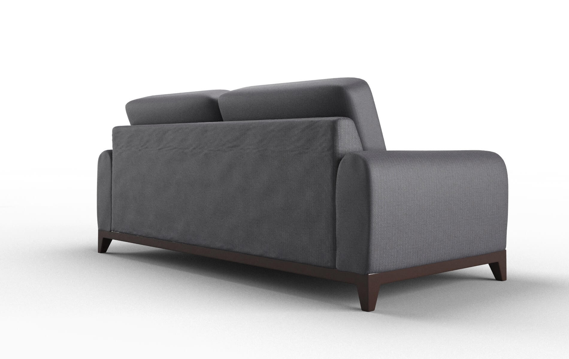 Mykonos Parker Charcoal Sofa espresso legs 5