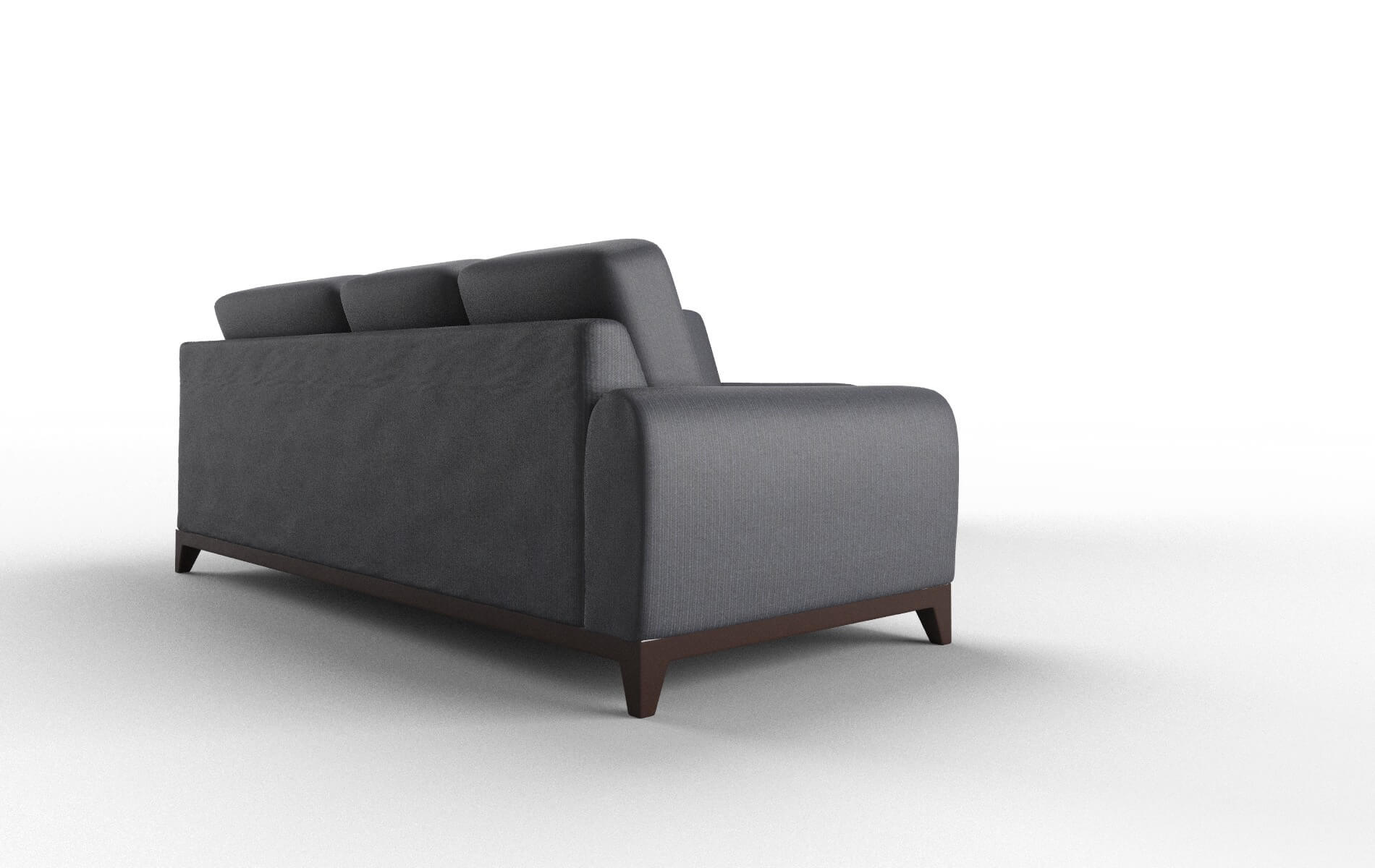 Mykonos Parker Midnight Sectional espresso legs 3