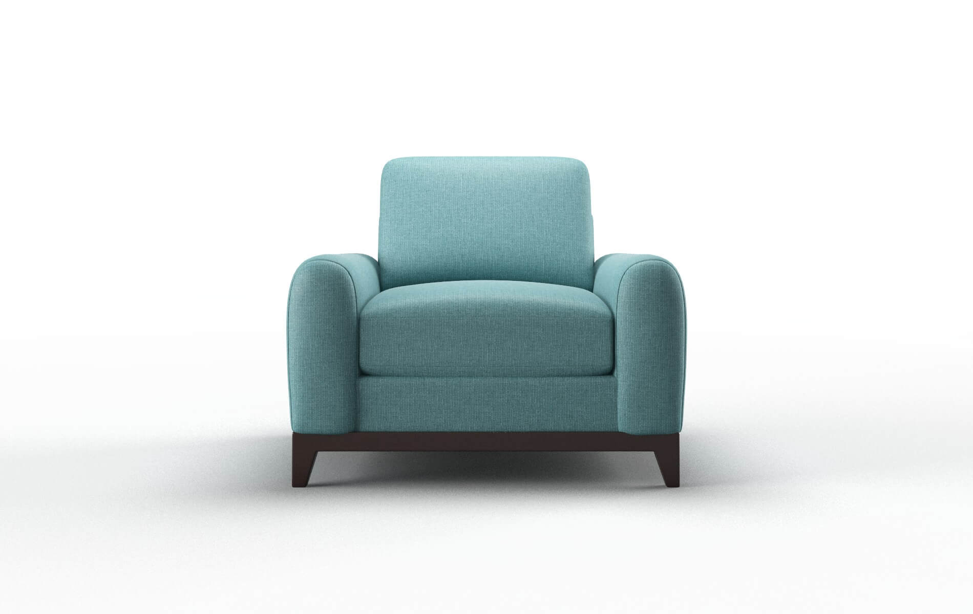 Mykonos Parker Turquoise Chair espresso legs 1