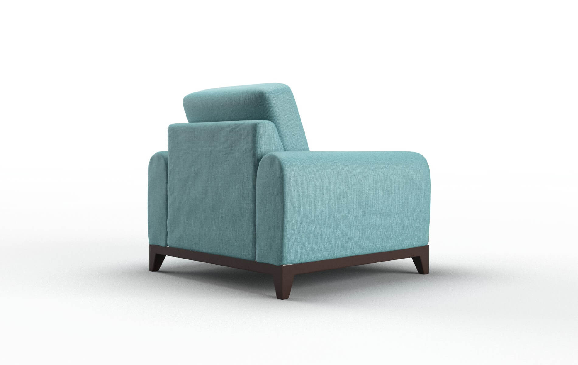 Mykonos Parker Turquoise Chair espresso legs 5