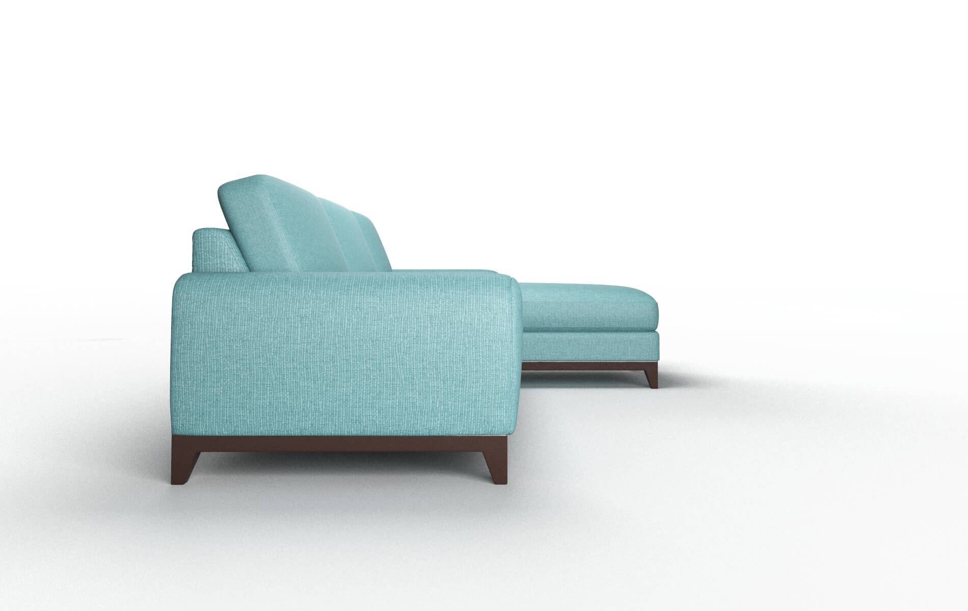 Mykonos Parker Turquoise Panel espresso legs 3