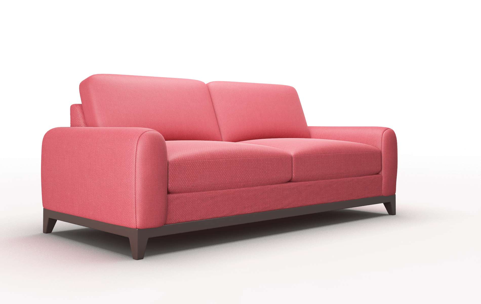 Mykonos Pauline Ruby Sofa espresso legs 2