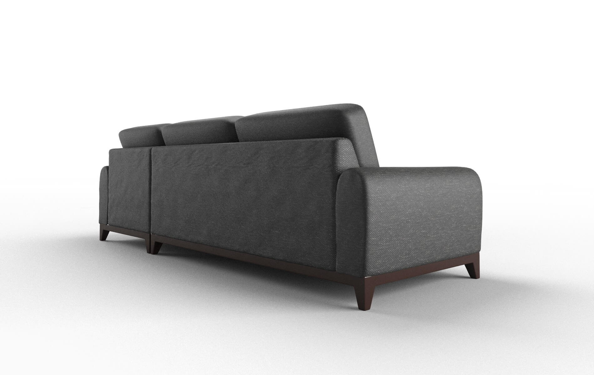 Mykonos Phoenix Charcoal Panel espresso legs 5