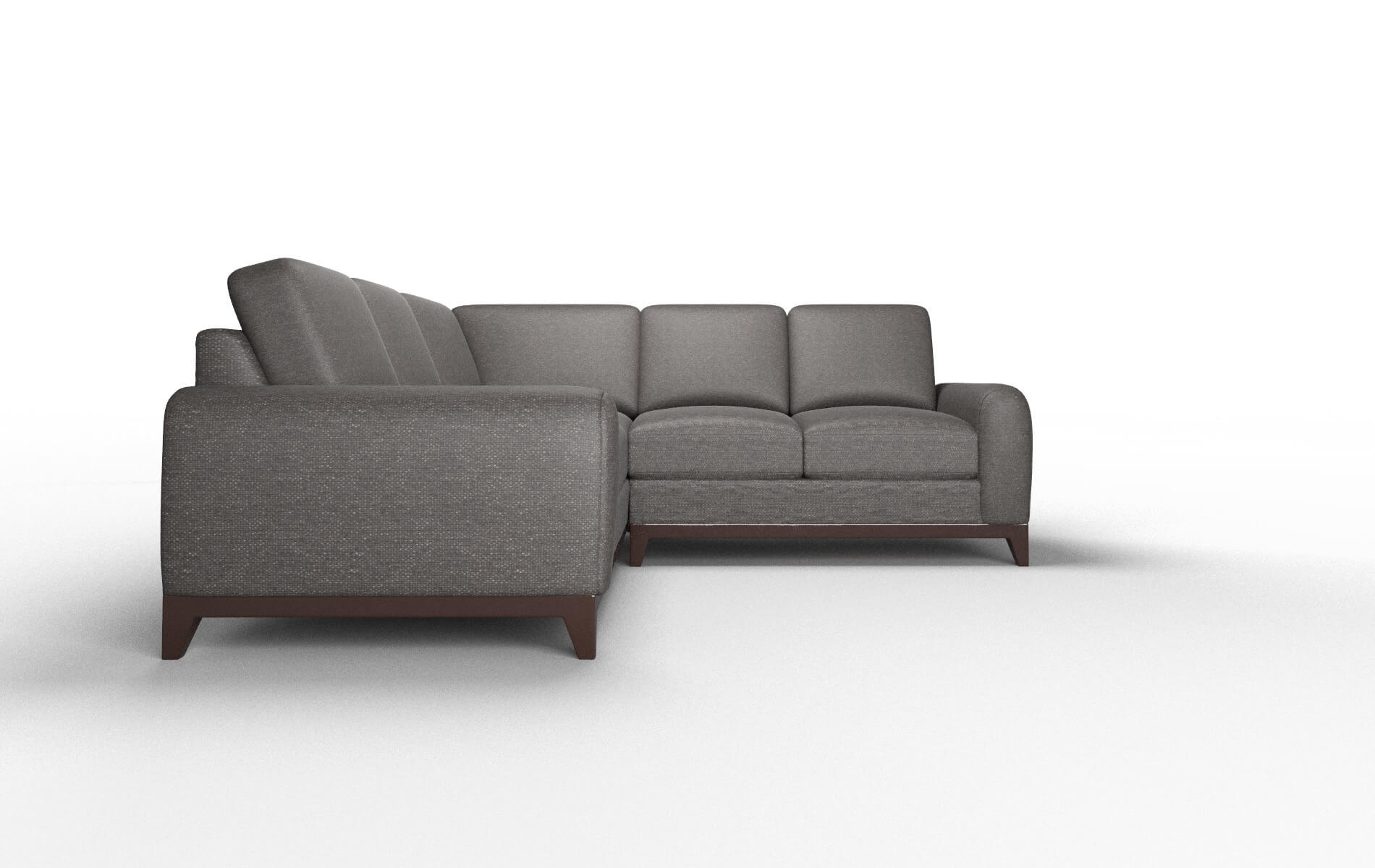 Mykonos Phoenix Chocolate Sectional espresso legs 2