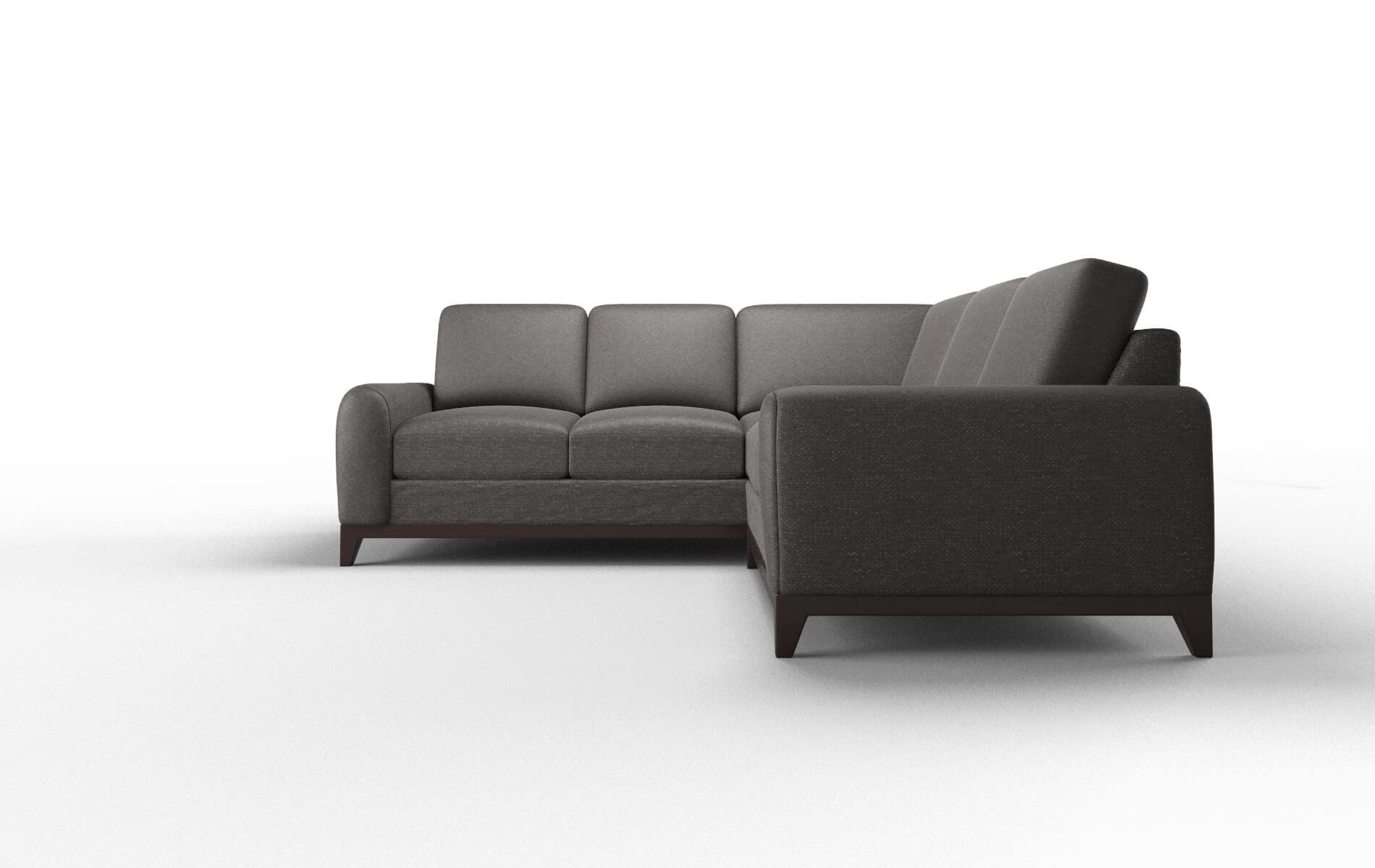 Mykonos Phoenix Chocolate Sectional espresso legs 5