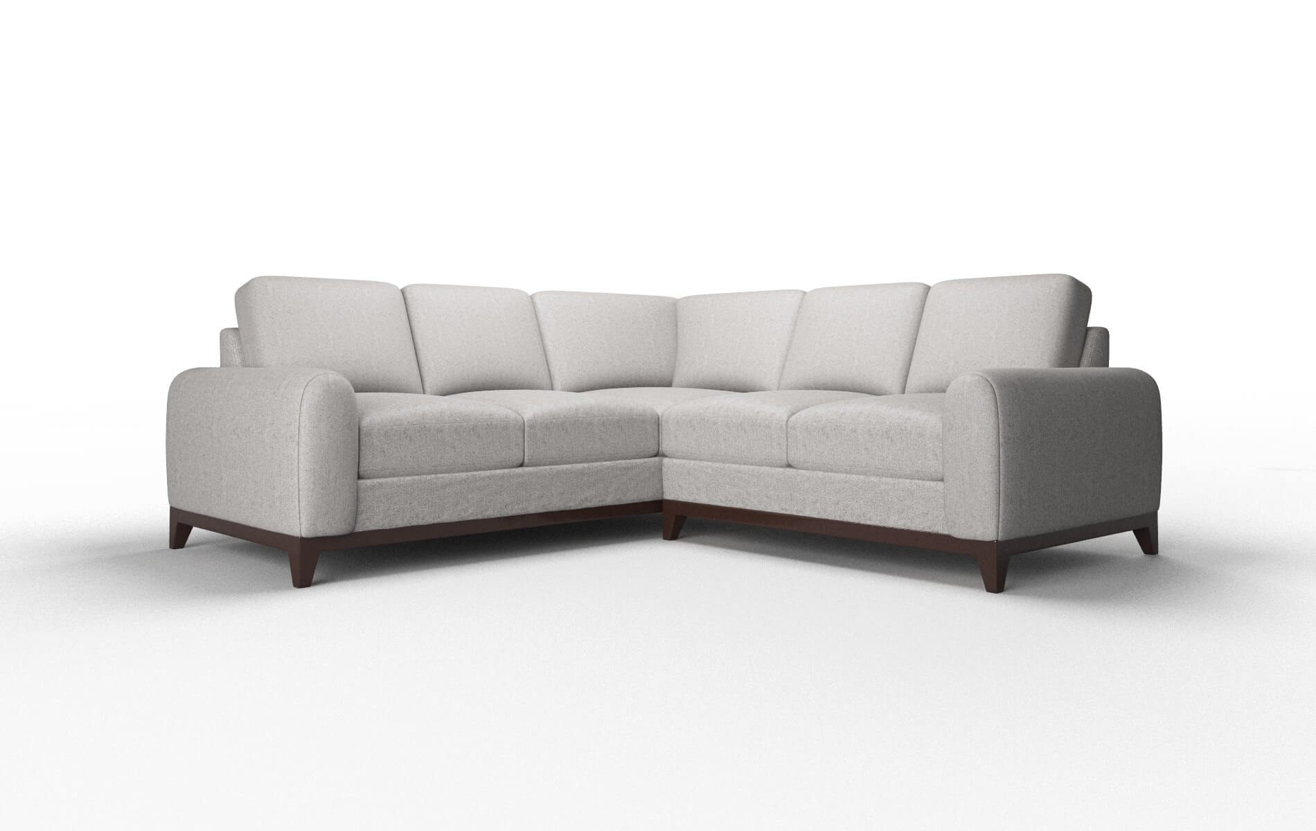 Mykonos Prime Ash Sectional espresso legs 1