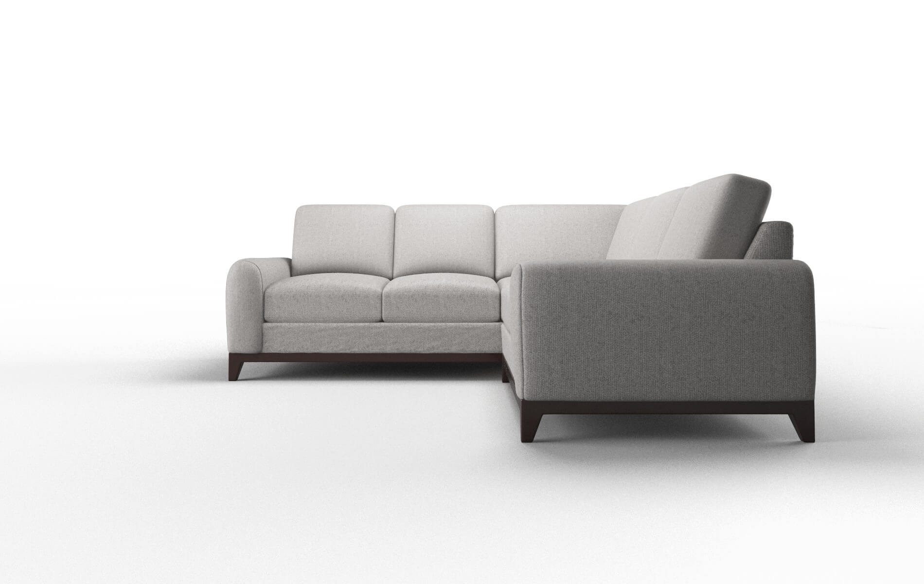 Mykonos Prime Ash Sectional espresso legs 5
