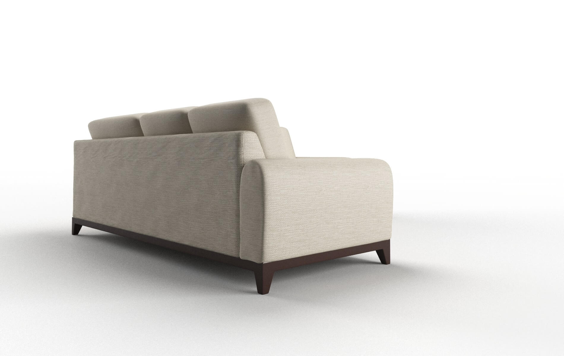 Mykonos Prime Dusk Sectional espresso legs 3