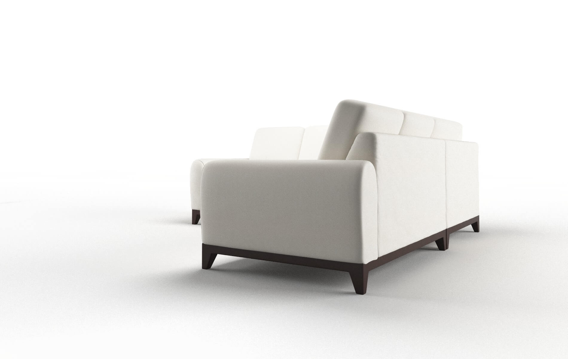 Mykonos R_prize Cream Sectional espresso legs 4