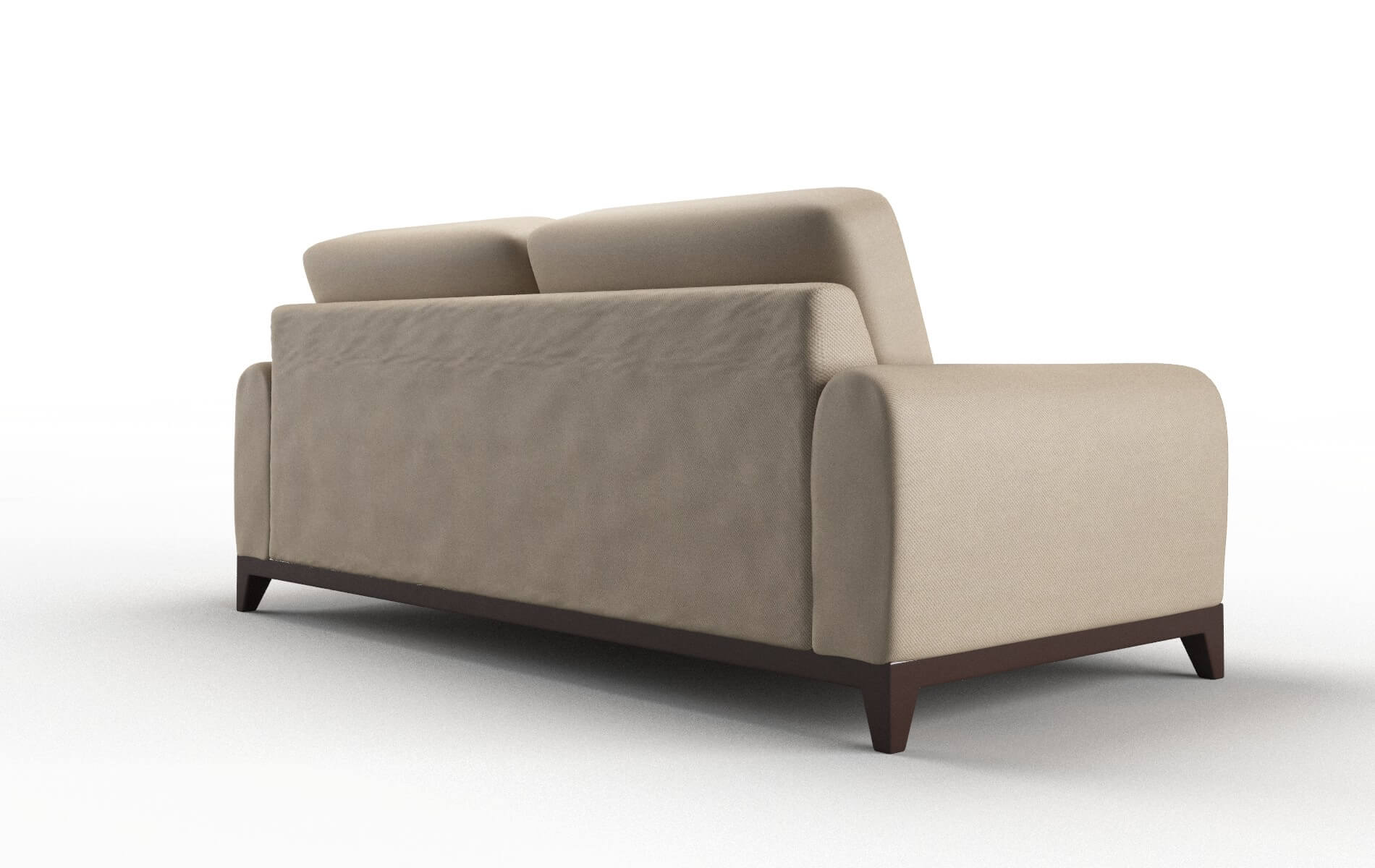 Mykonos Rocket Cappuccino Sofa espresso legs 5