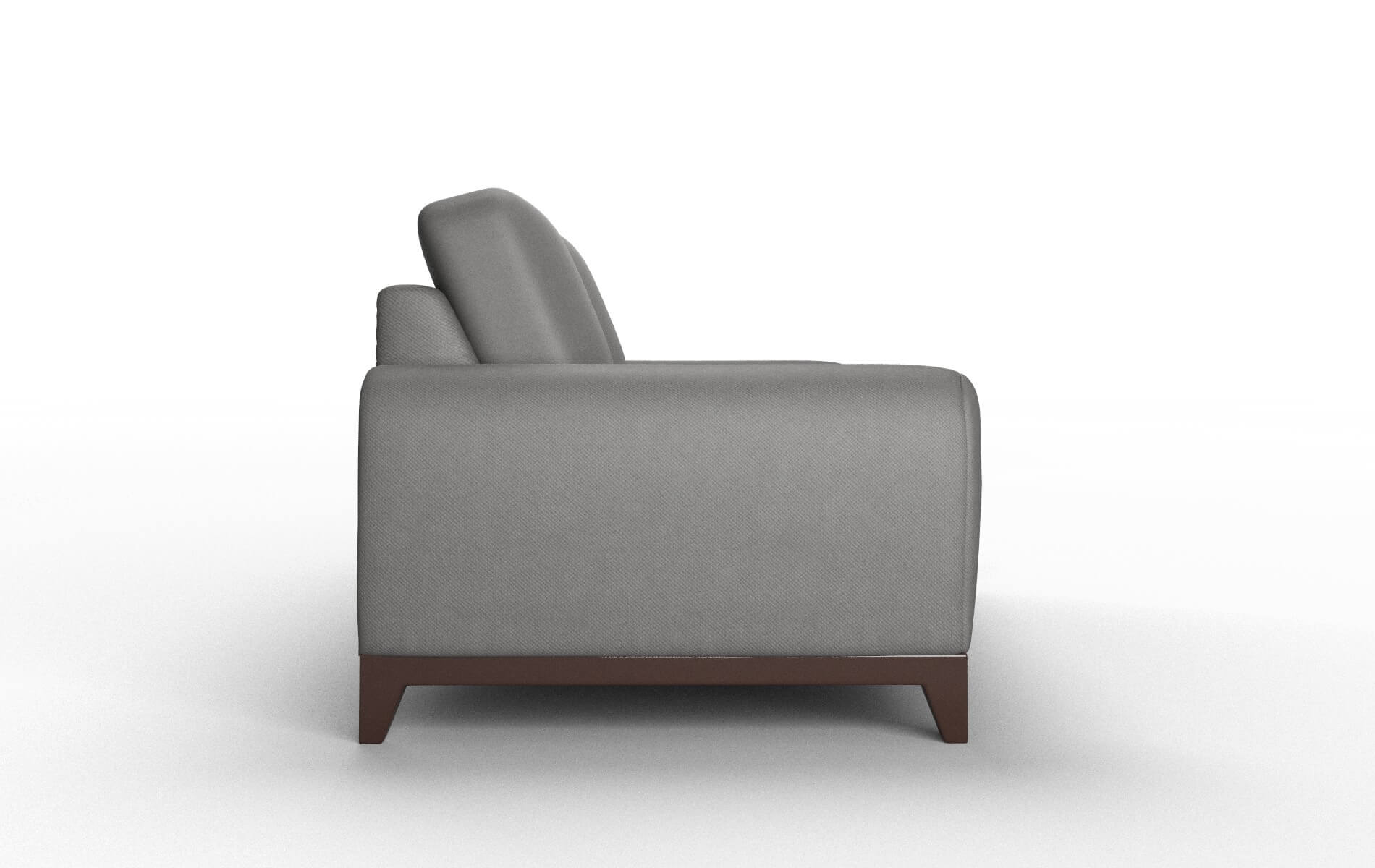 Mykonos Rocket Charcoal Sofa espresso legs 3