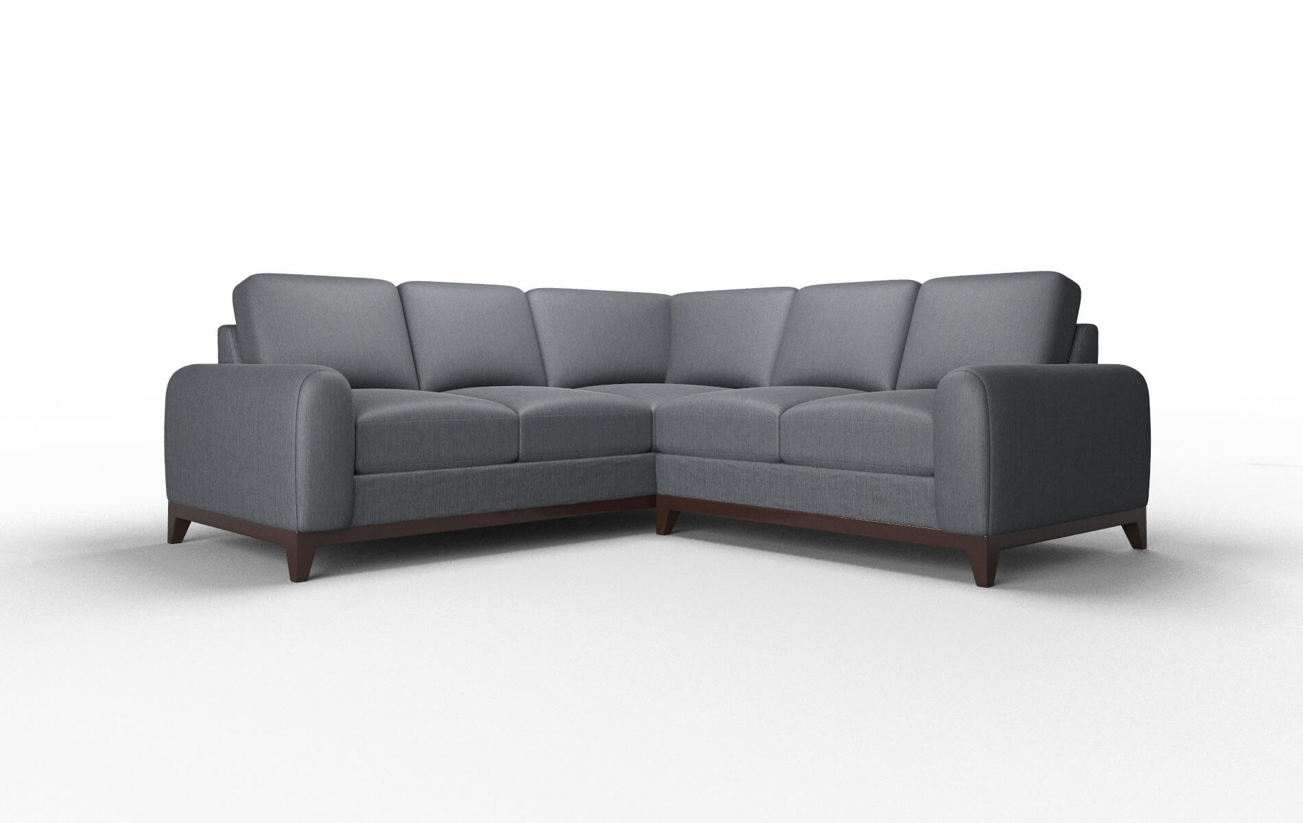 Mykonos Rocket Eclipse Sectional espresso legs 1