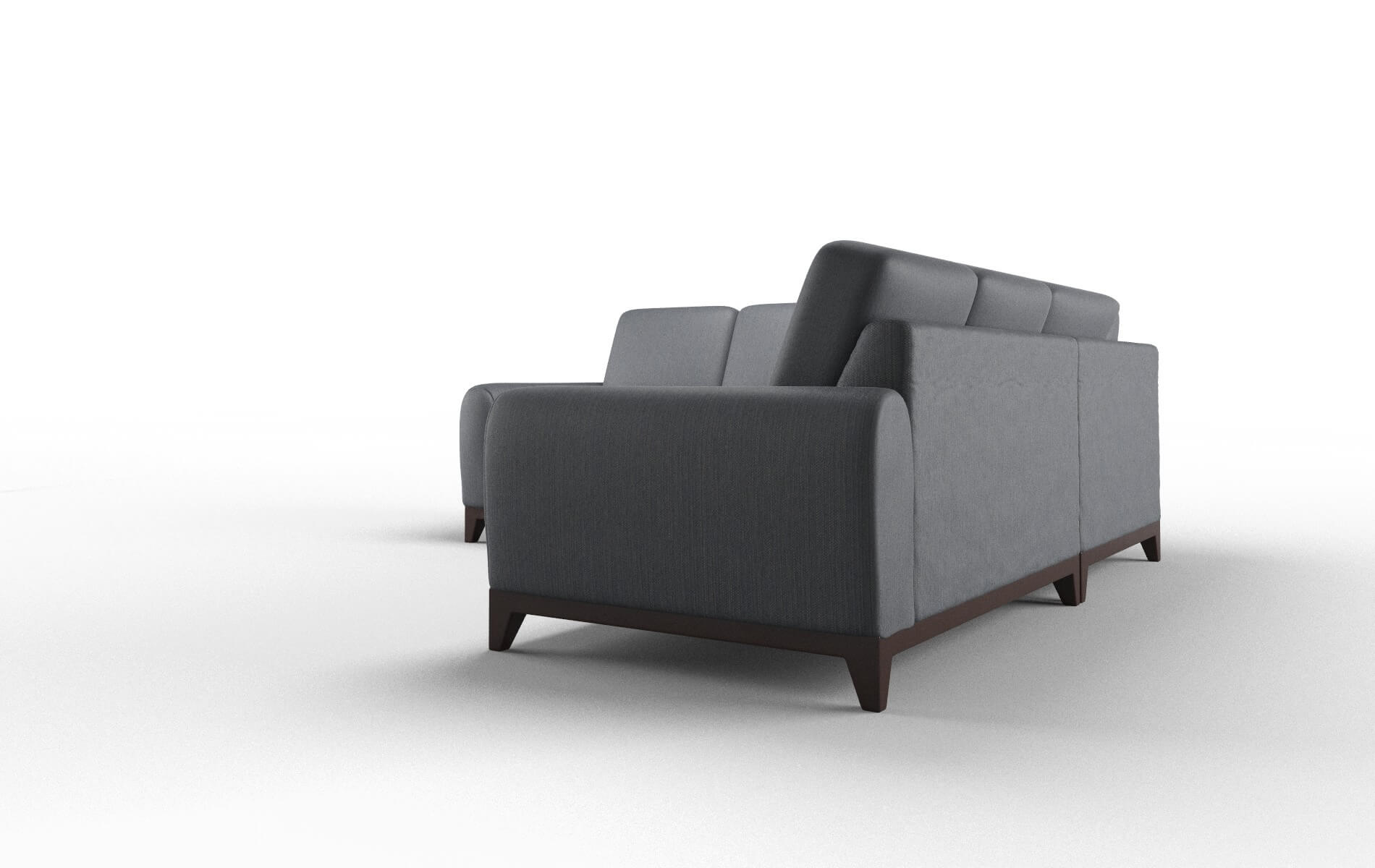 Mykonos Rocket Eclipse Sectional espresso legs 4
