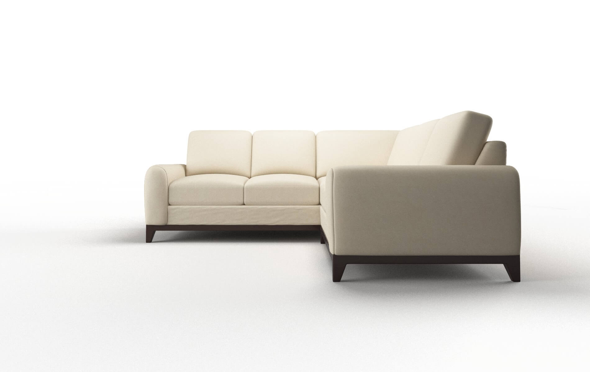 Mykonos Rocket Sand Sectional espresso legs 5