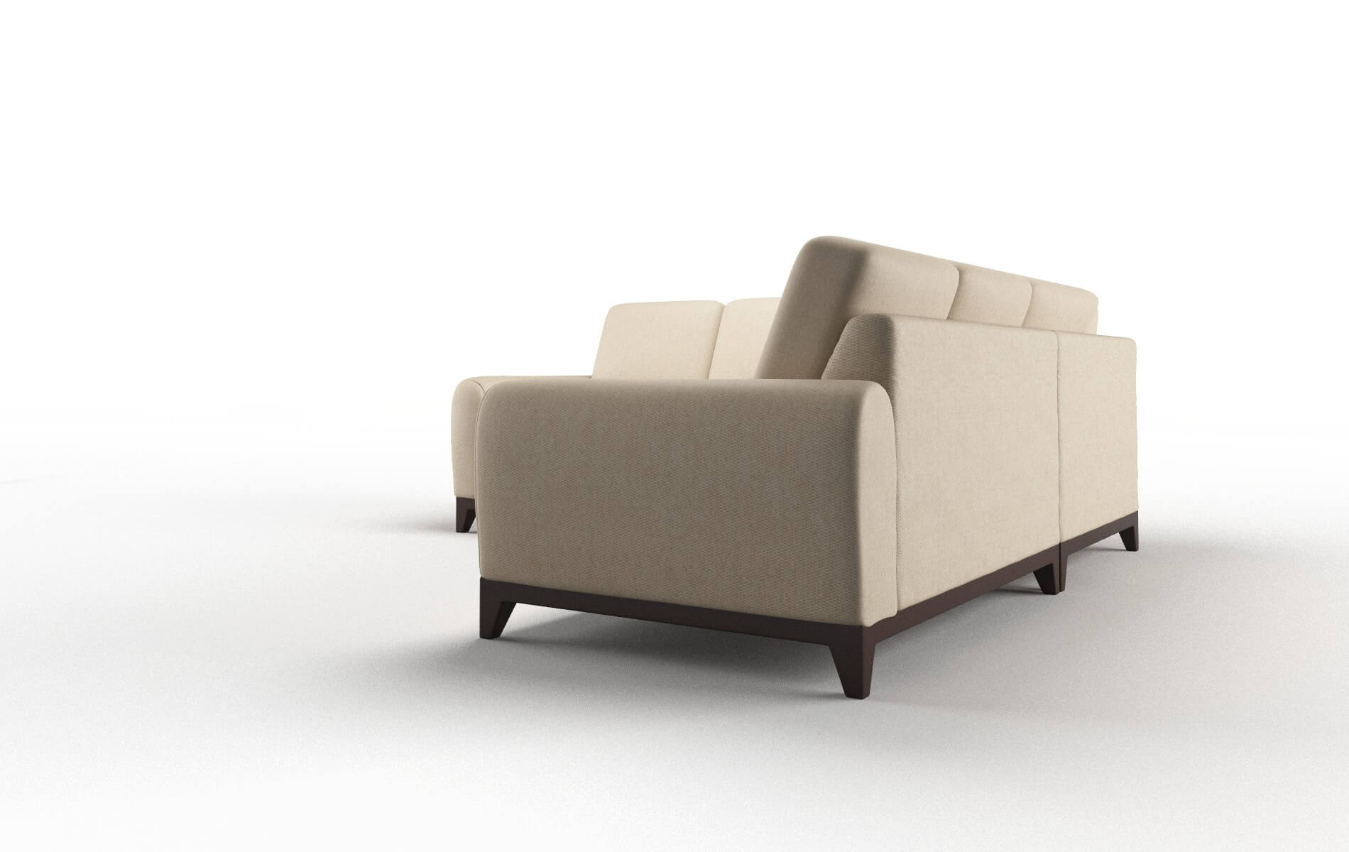 Mykonos Royale Mondo Sectional espresso legs 4