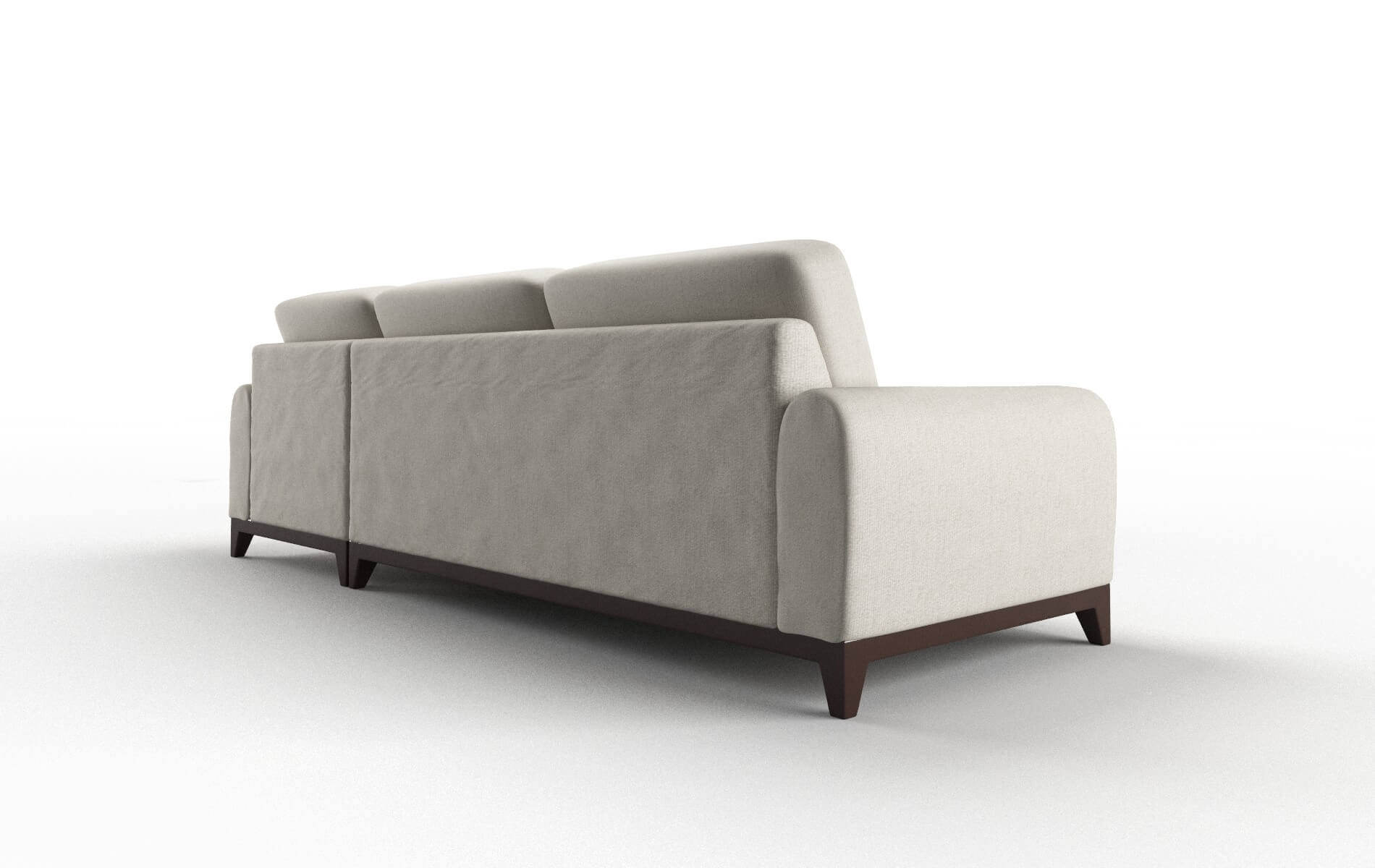 Mykonos Sasha Linen Panel espresso legs 5