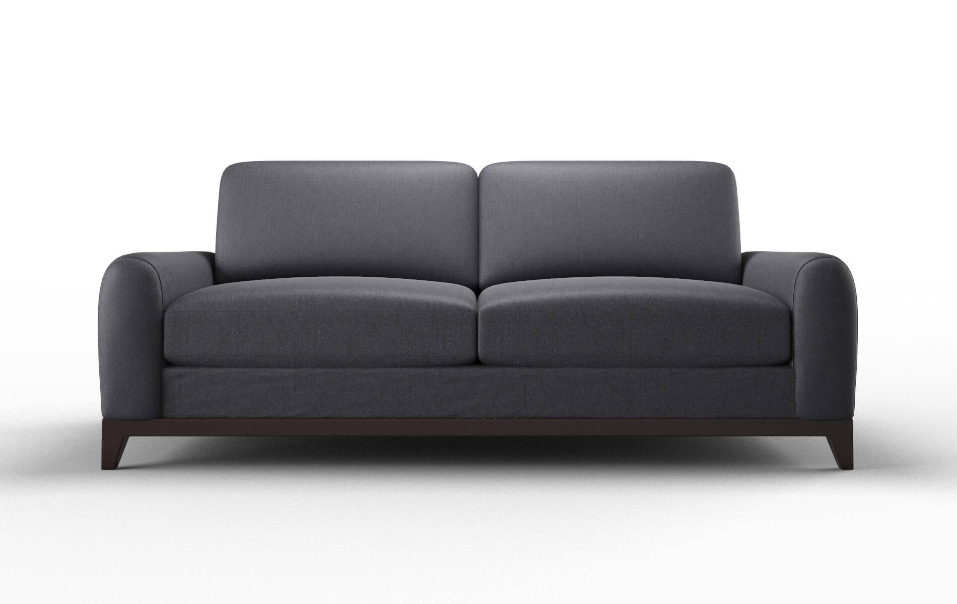 Mykonos Sasha Navy Sofa espresso legs 1