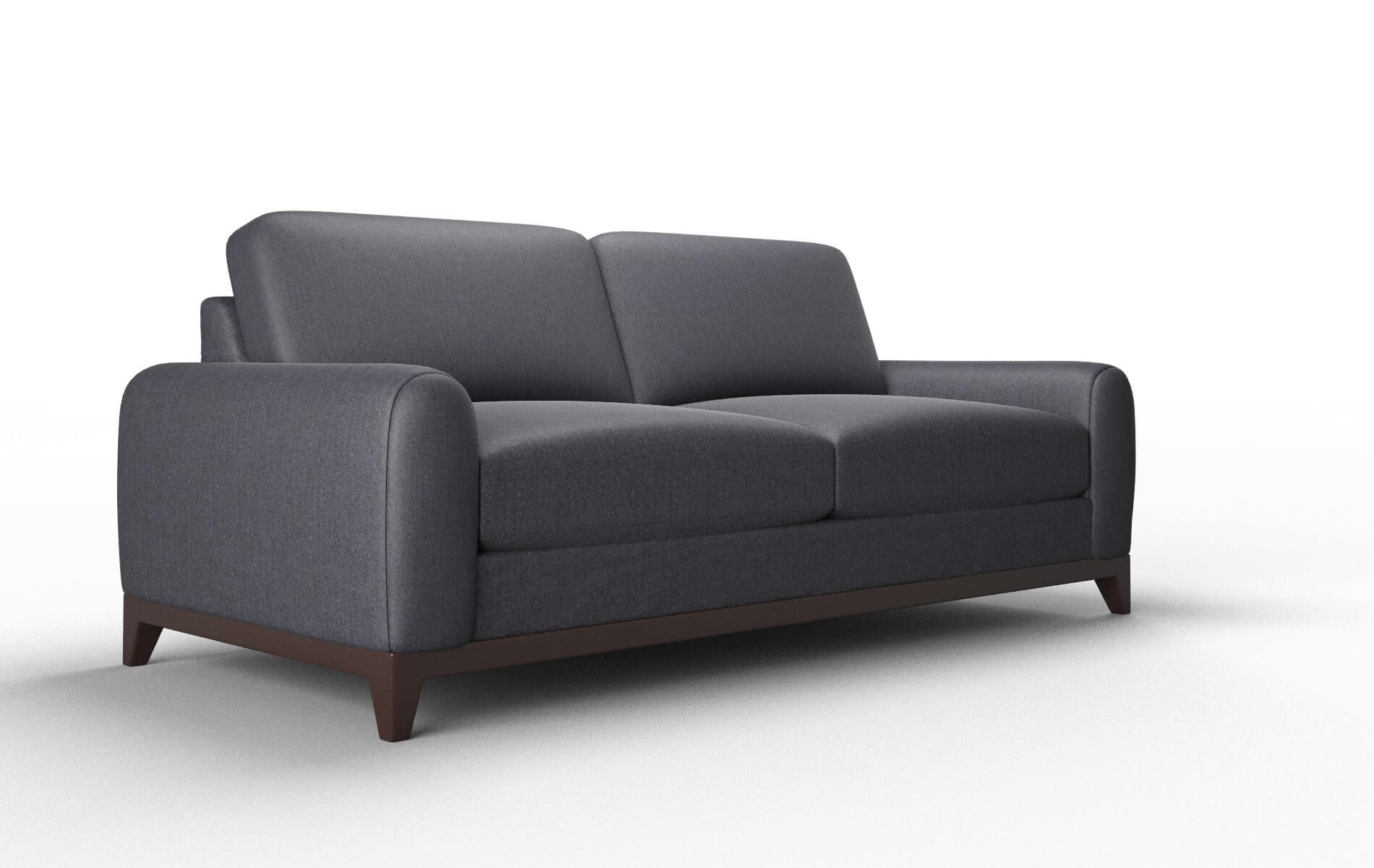 Mykonos Sasha Navy Sofa espresso legs 2